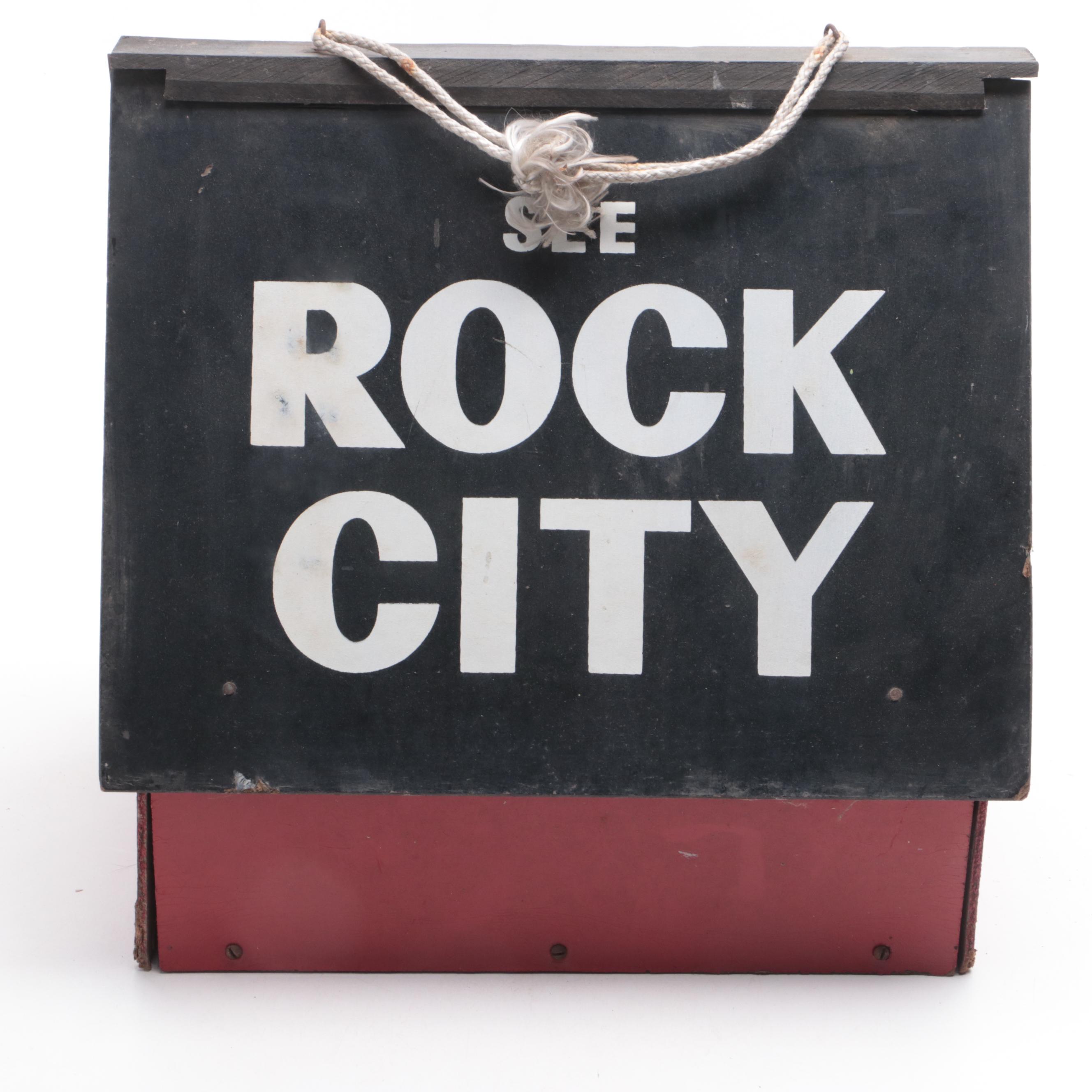 "See Rock City" Birdhouse