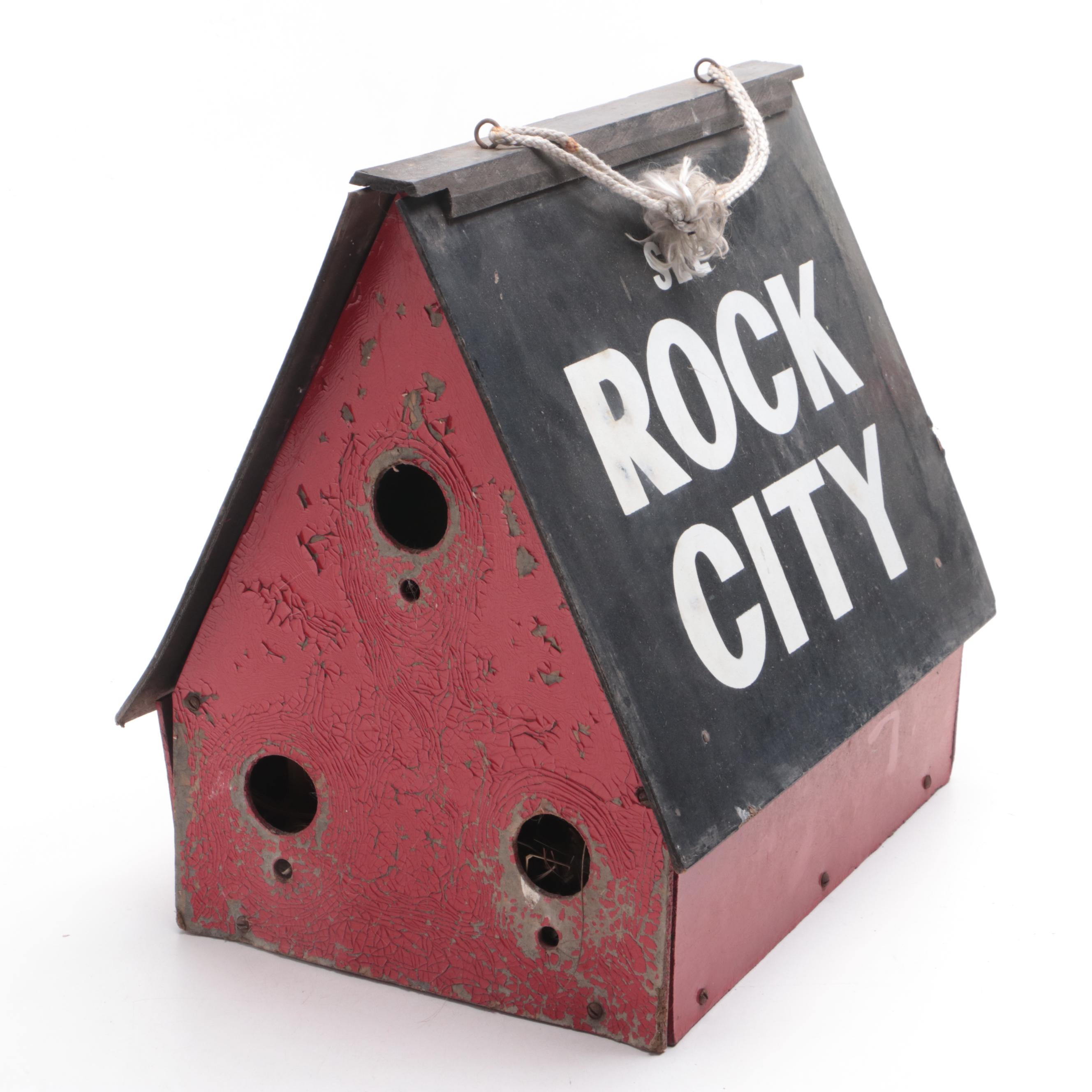"See Rock City" Birdhouse