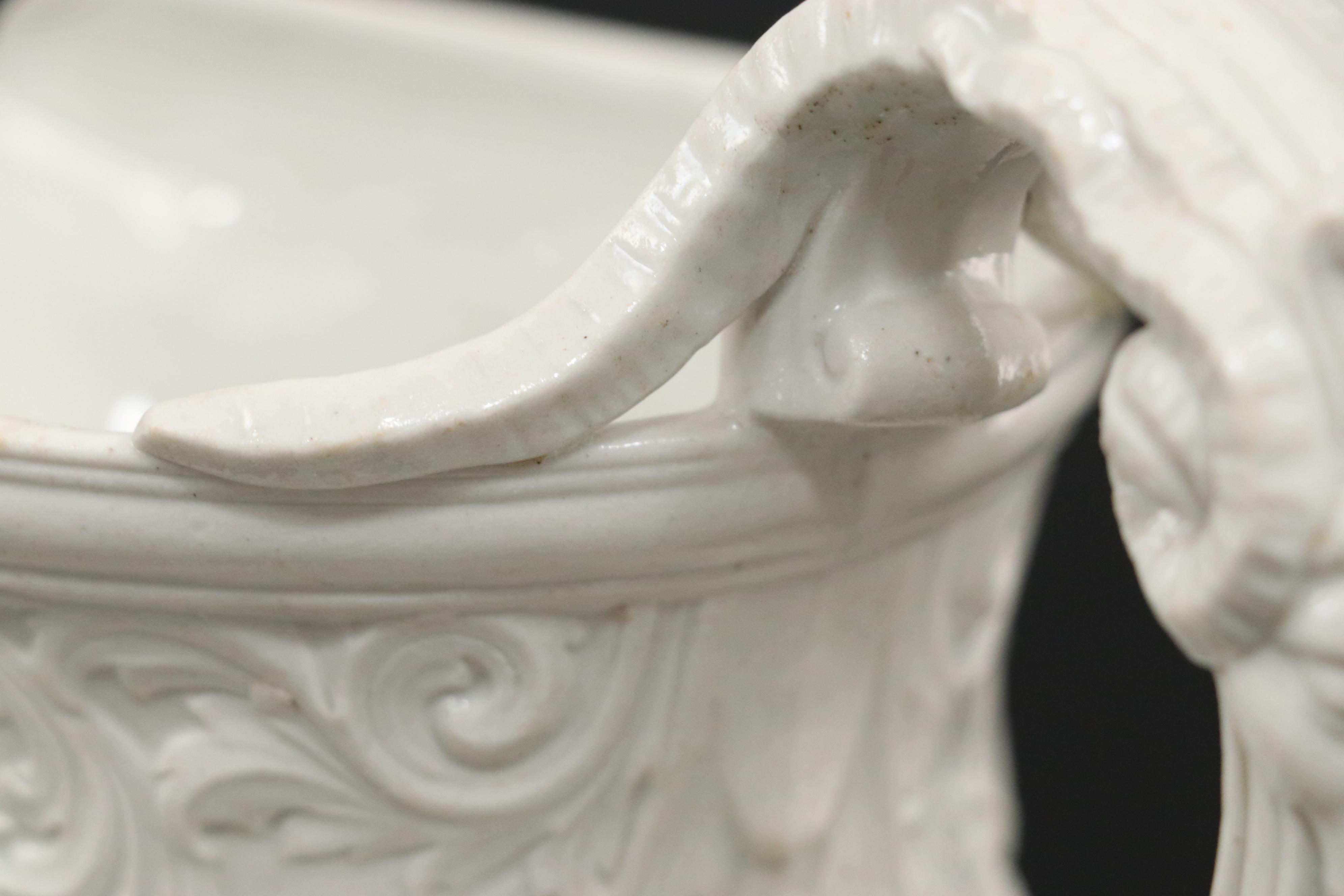 Pinder Bourne Babes in the Woods and Other English Parian Relief Molded Jugs