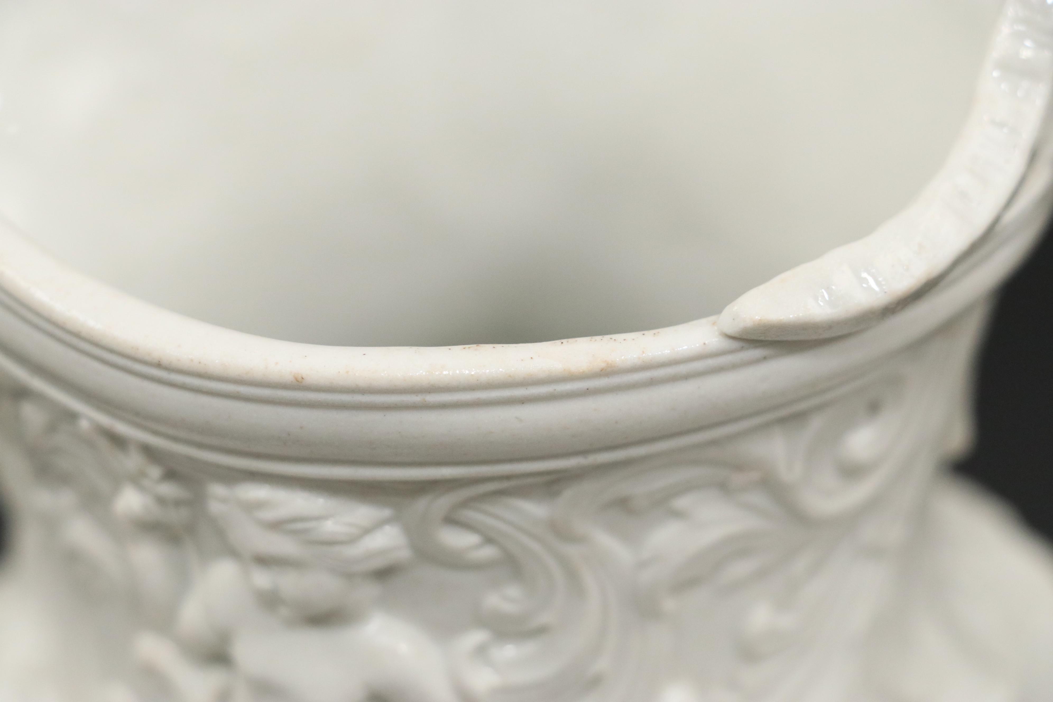 Pinder Bourne Babes in the Woods and Other English Parian Relief Molded Jugs