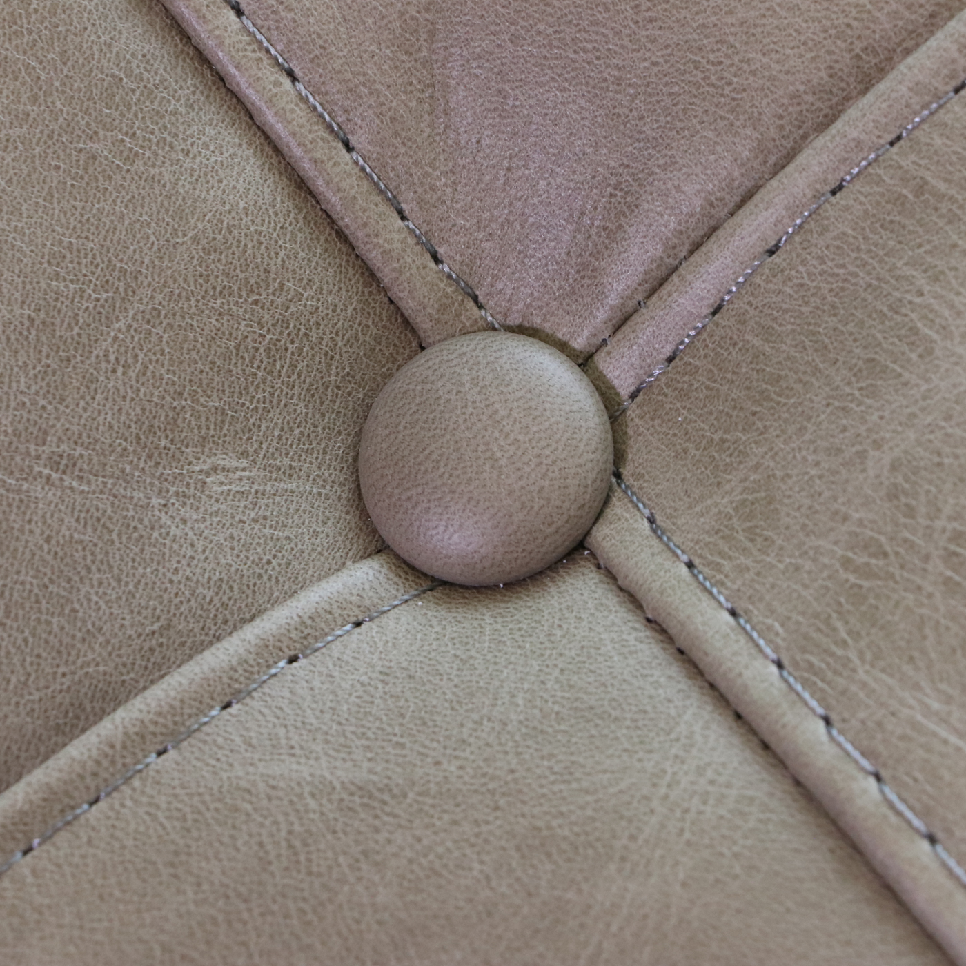 Four Hands "Joanna" Danish Modern Style Leather and Hardwood Bench