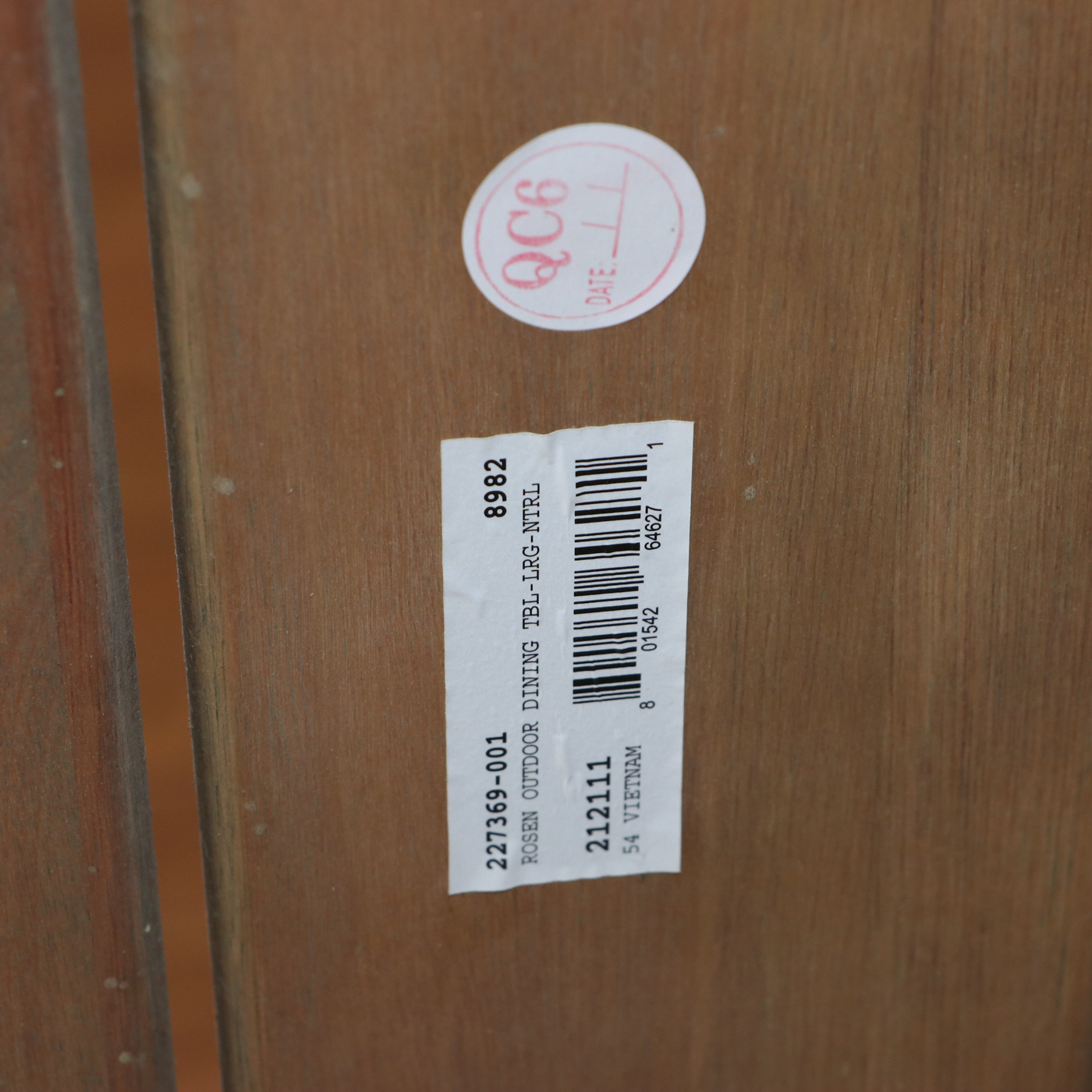 Four Hands "Rosen" Outdoor Dining Table with Six "Audra" Dining Chairs