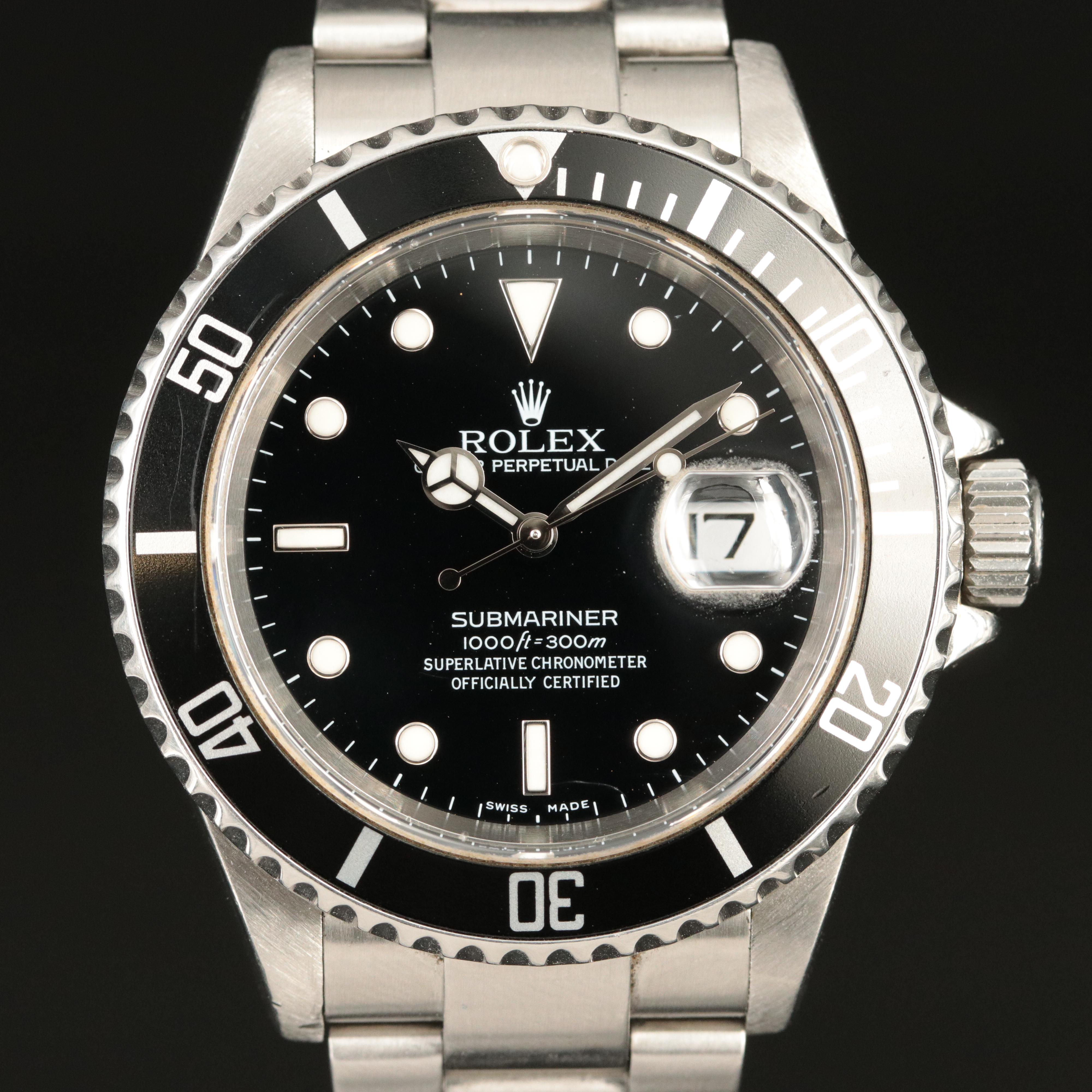 2005 Rolex Submariner Date Watch