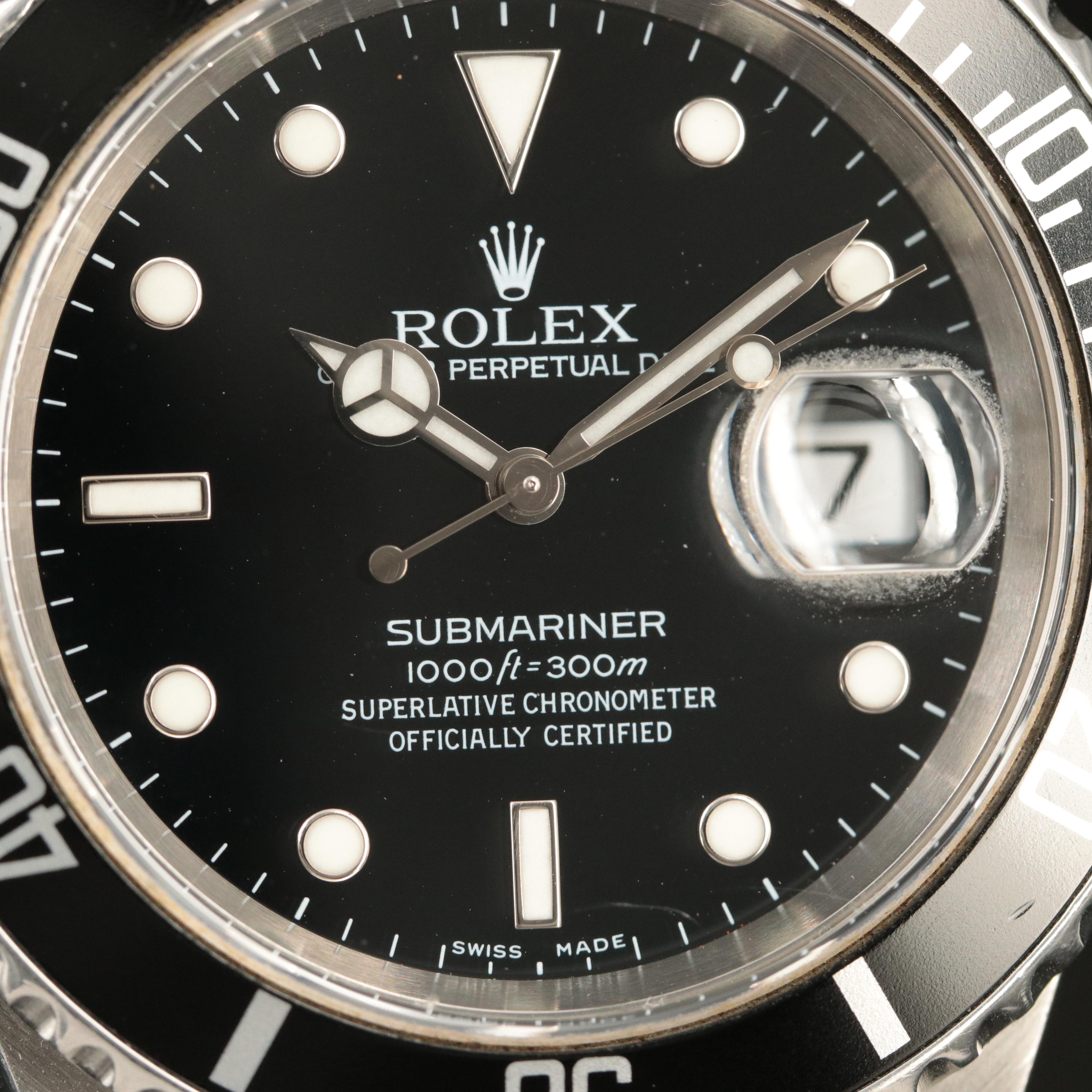 2005 Rolex Submariner Date Watch