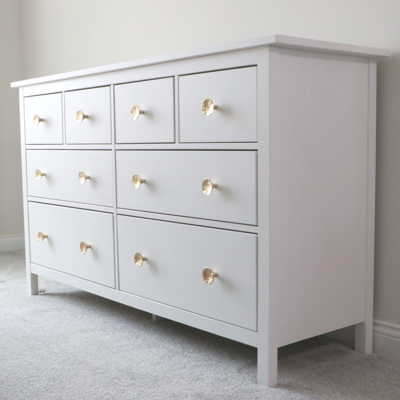 IKEA "Hemnes" White Eight-Drawer Dresser