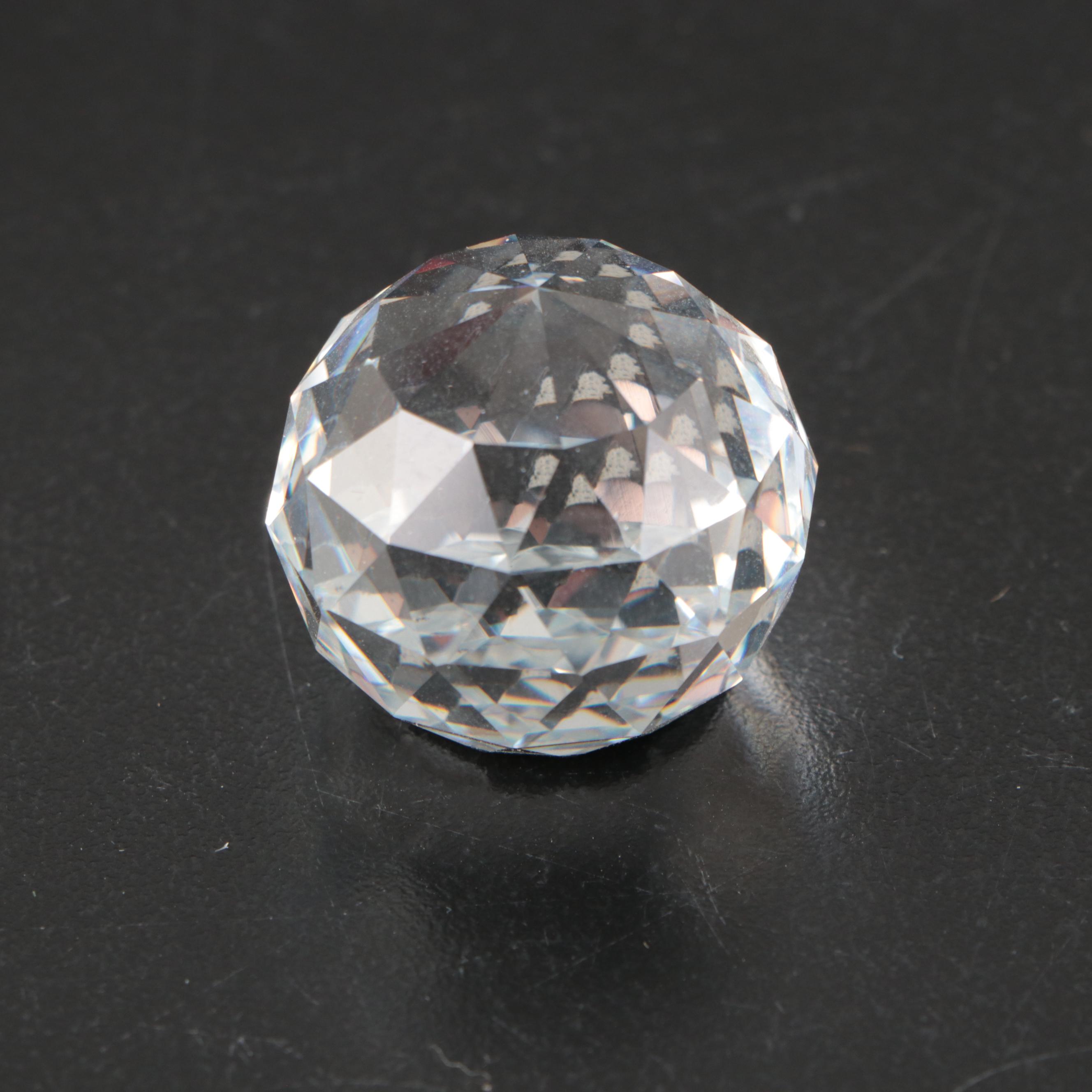 Swarovski Crystal Heart Paperweight with More Crystal Paperweights