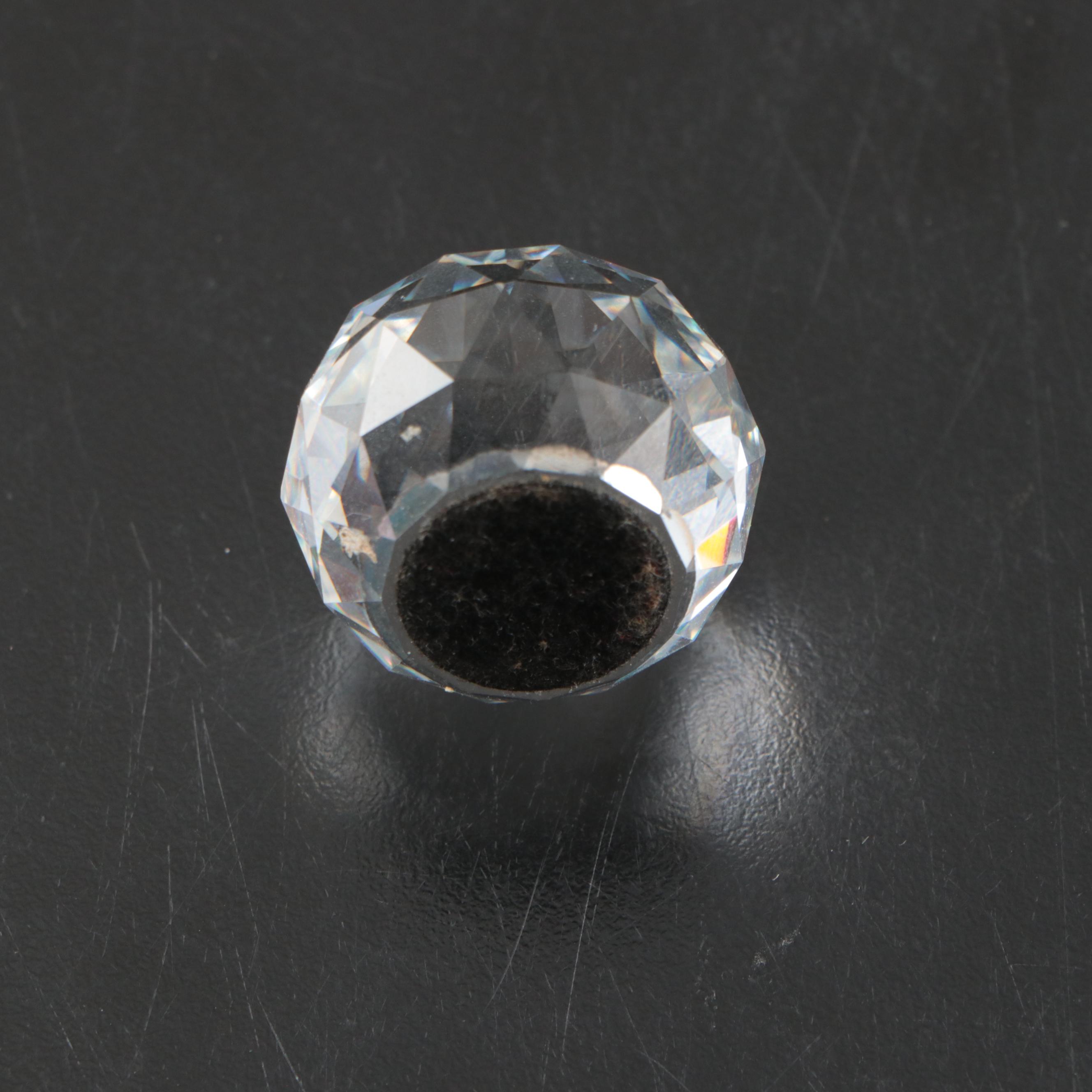 Swarovski Crystal Heart Paperweight with More Crystal Paperweights