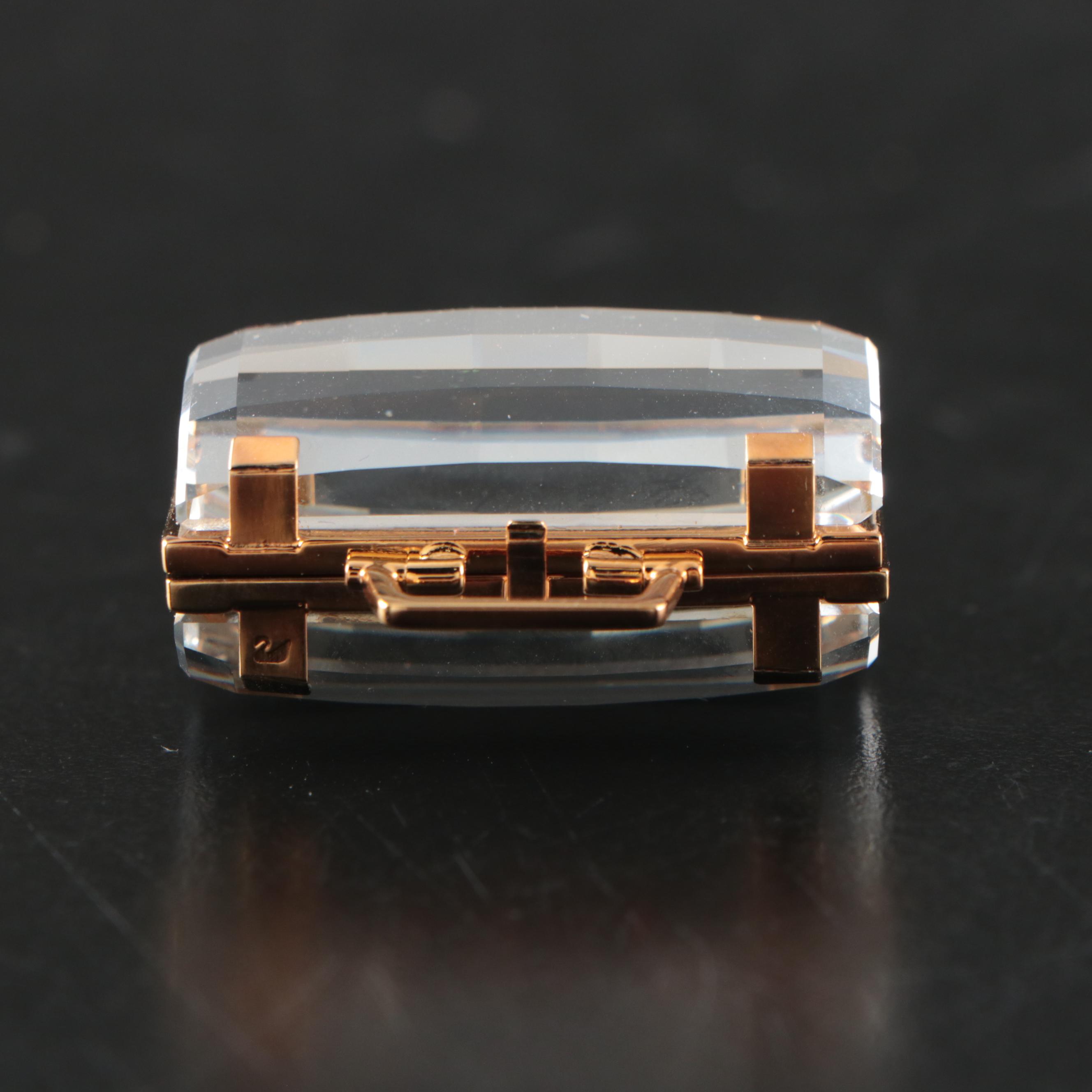 Swarovski Crystal Heart Paperweight with More Crystal Paperweights