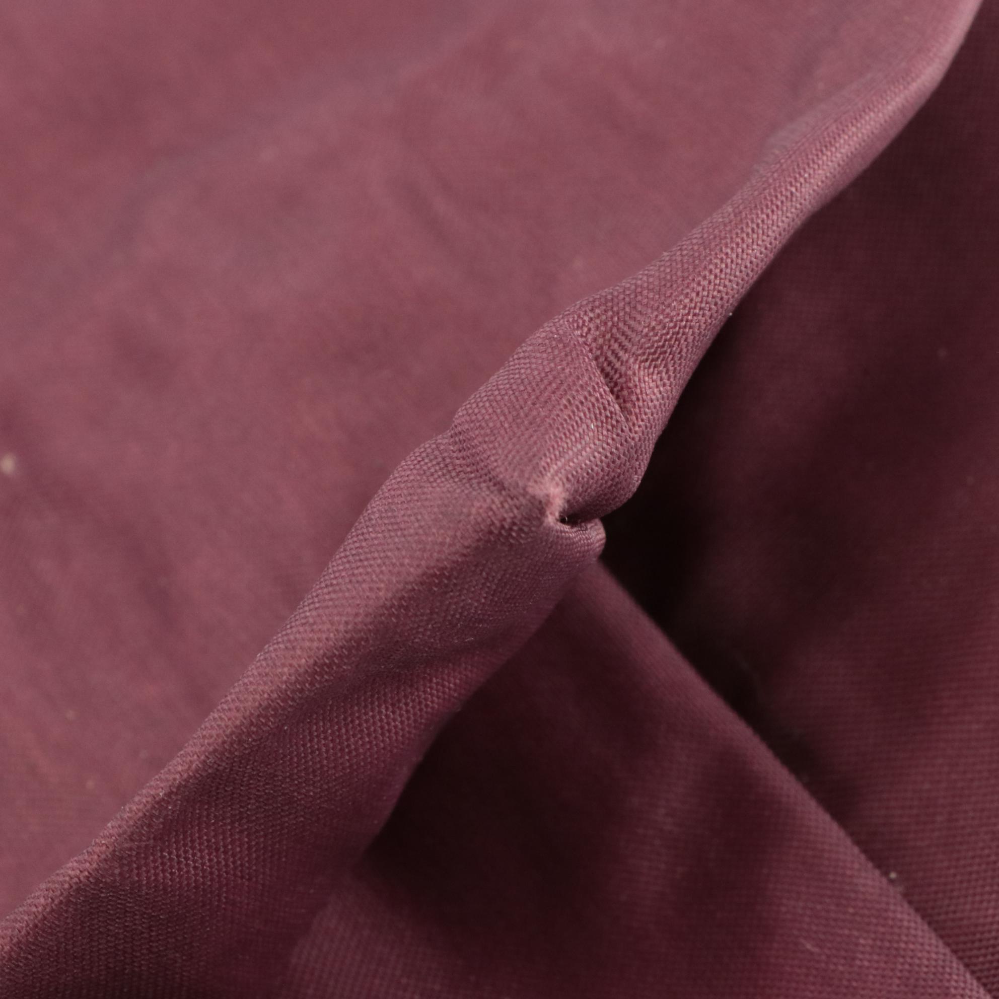 Longchamp Le Pliage Short Handle Medium Tote in Fig Nylon/Brown Leather