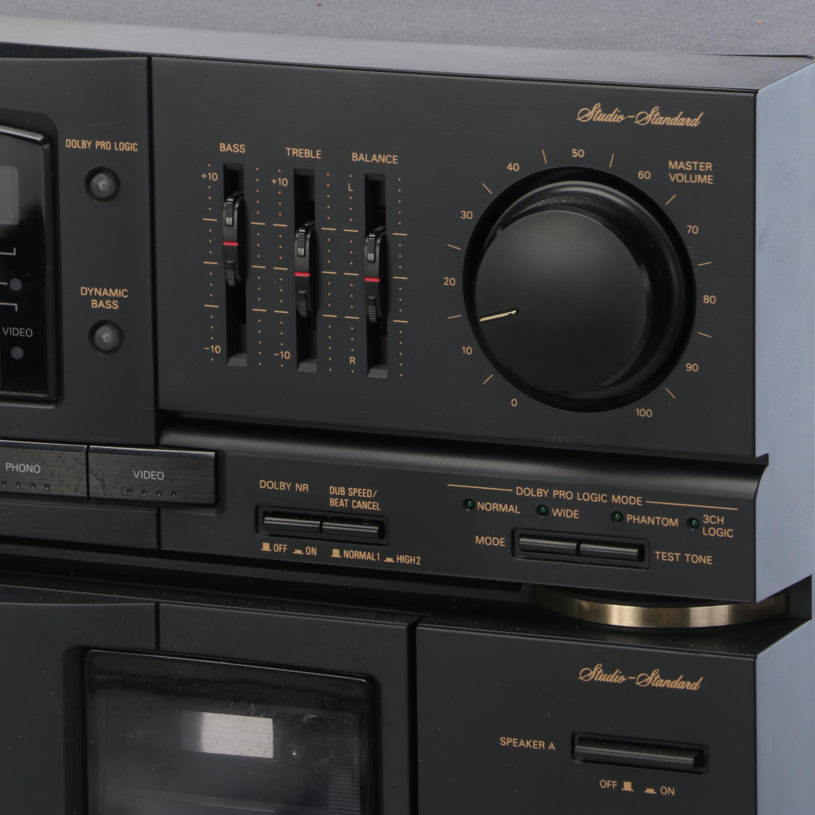 Fisher TAD-9425 Digital High-Fidelity Stereo System with CD Tower