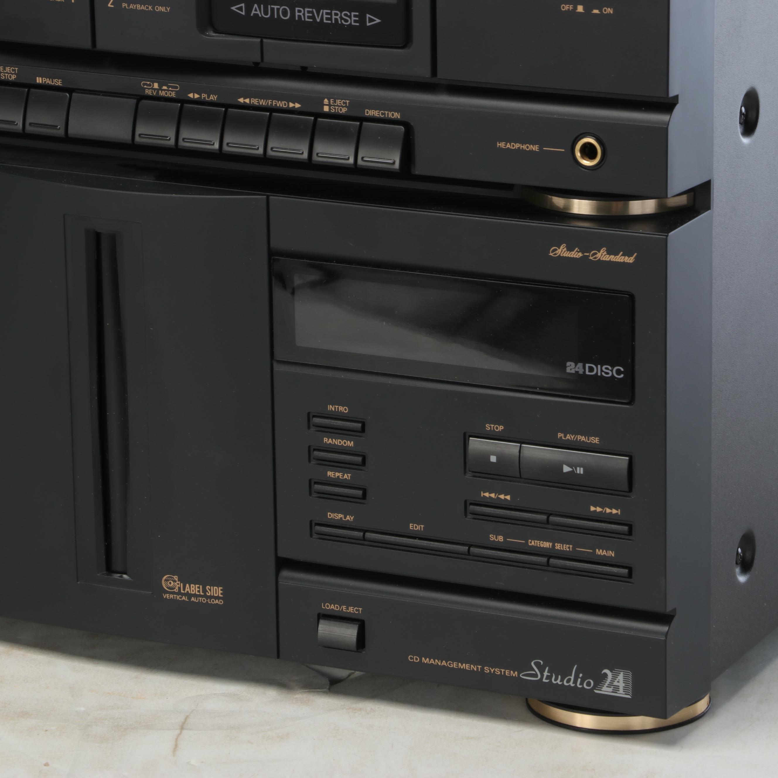Fisher TAD-9425 Digital High-Fidelity Stereo System with CD Tower