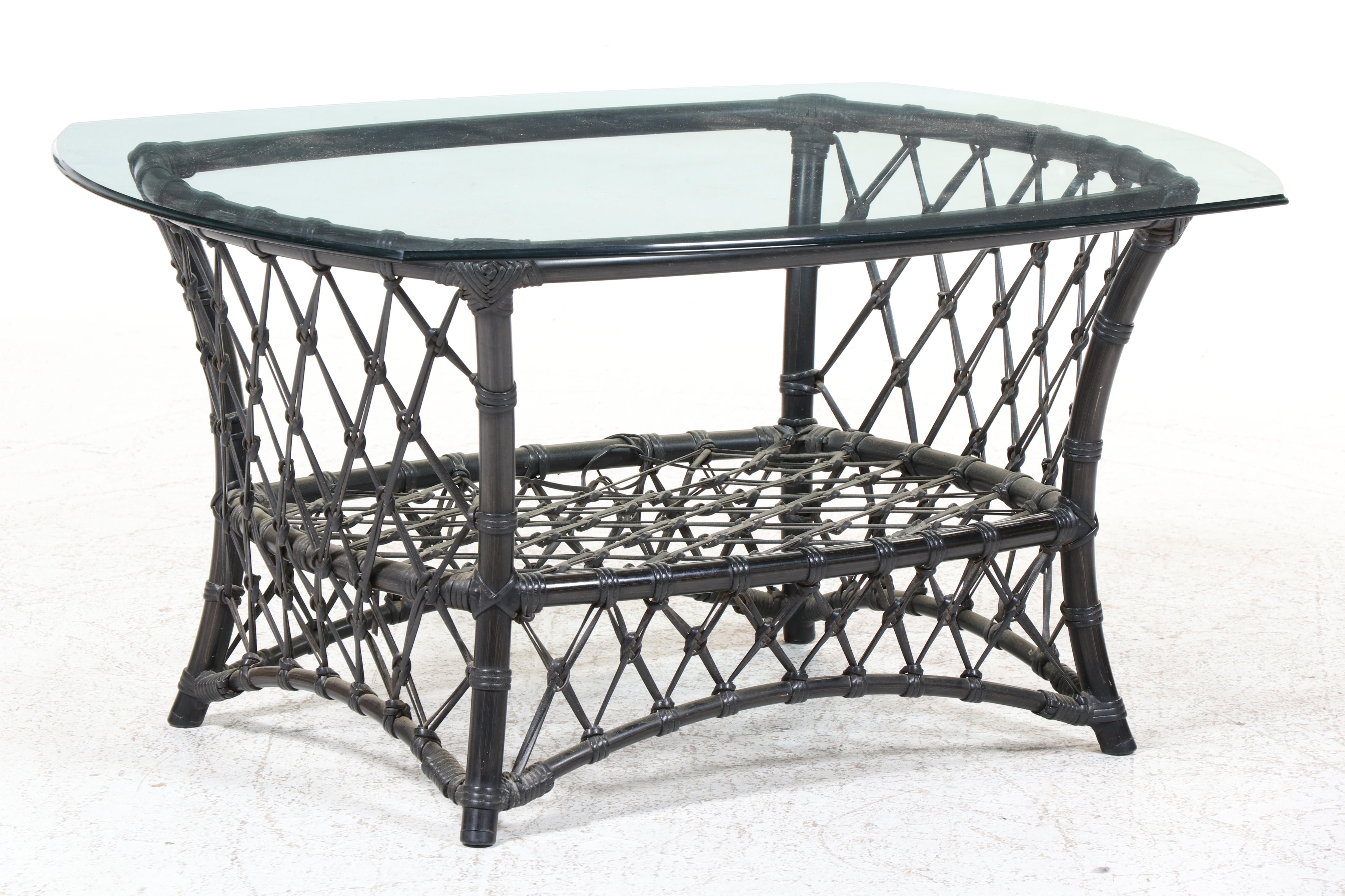 Five-Piece Bamboo Patio Lounge Seating