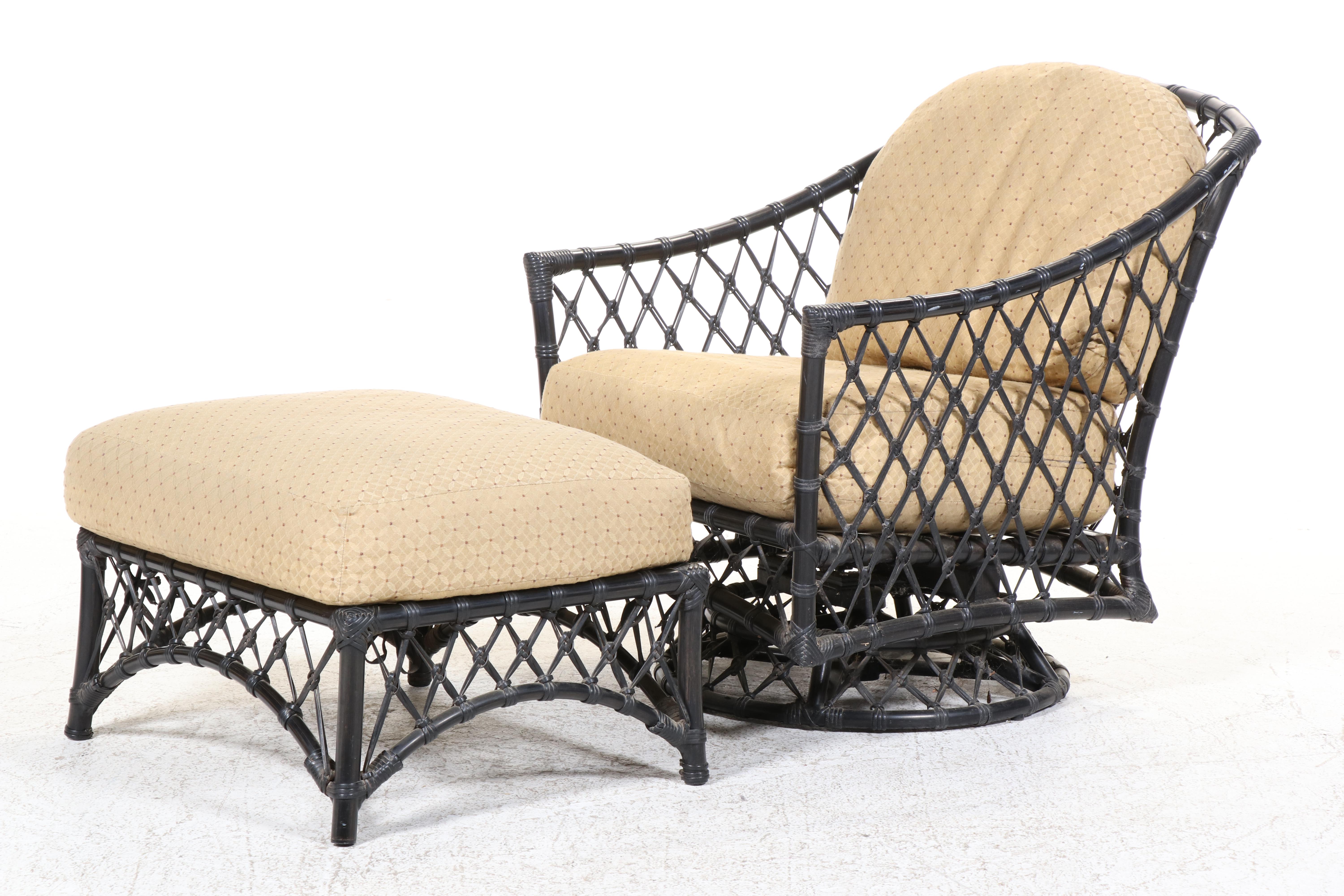 Five-Piece Bamboo Patio Lounge Seating