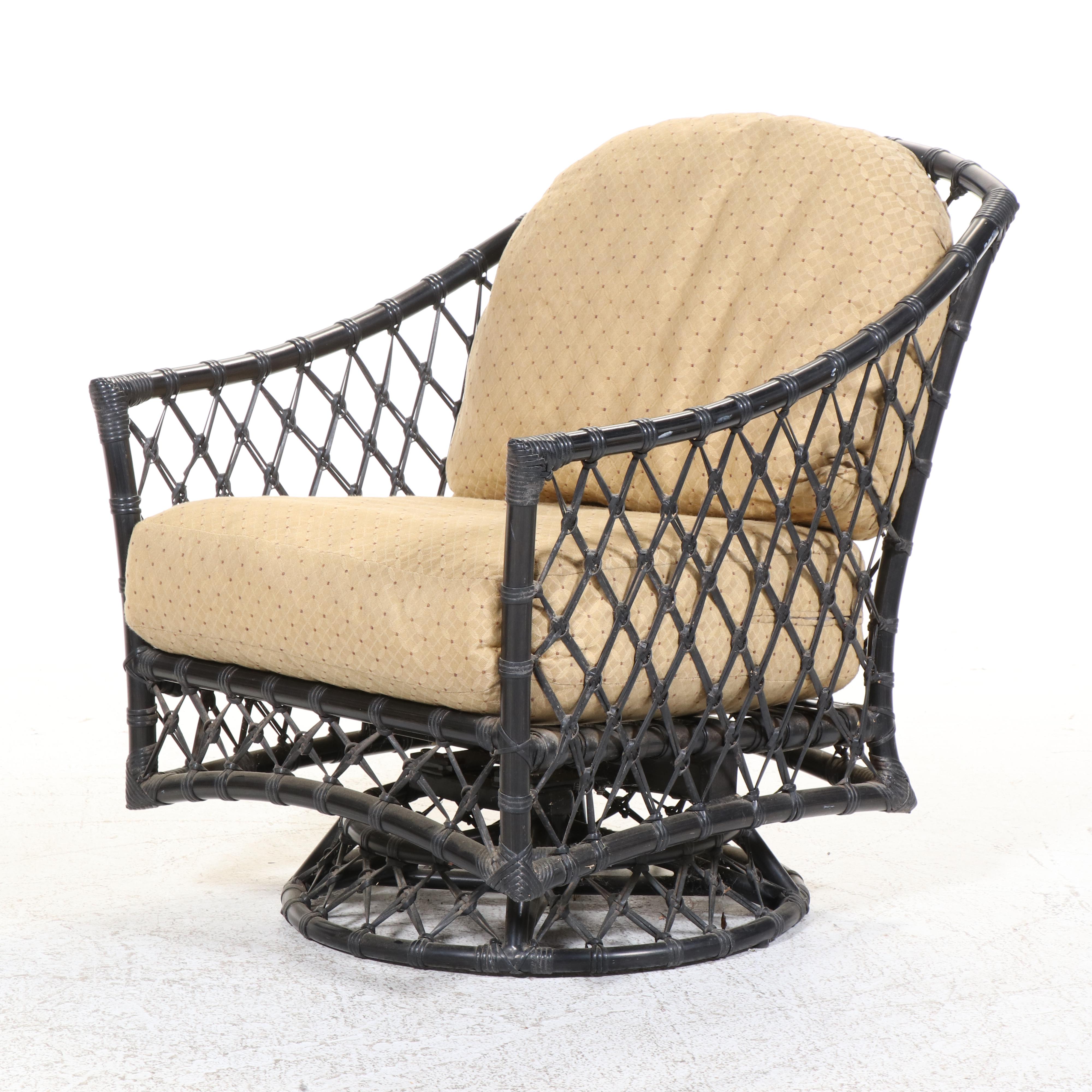 Five-Piece Bamboo Patio Lounge Seating