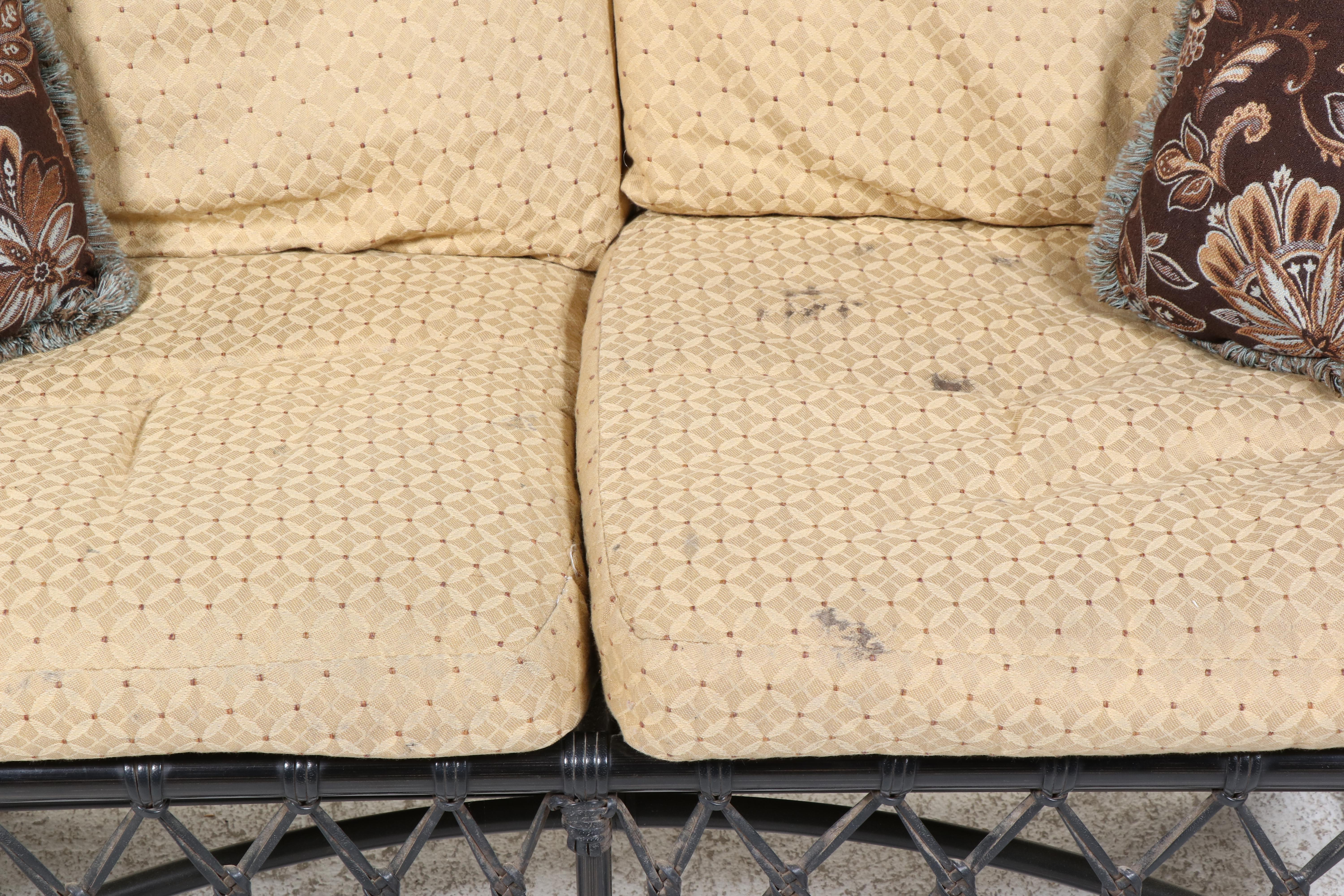 Five-Piece Bamboo Patio Lounge Seating