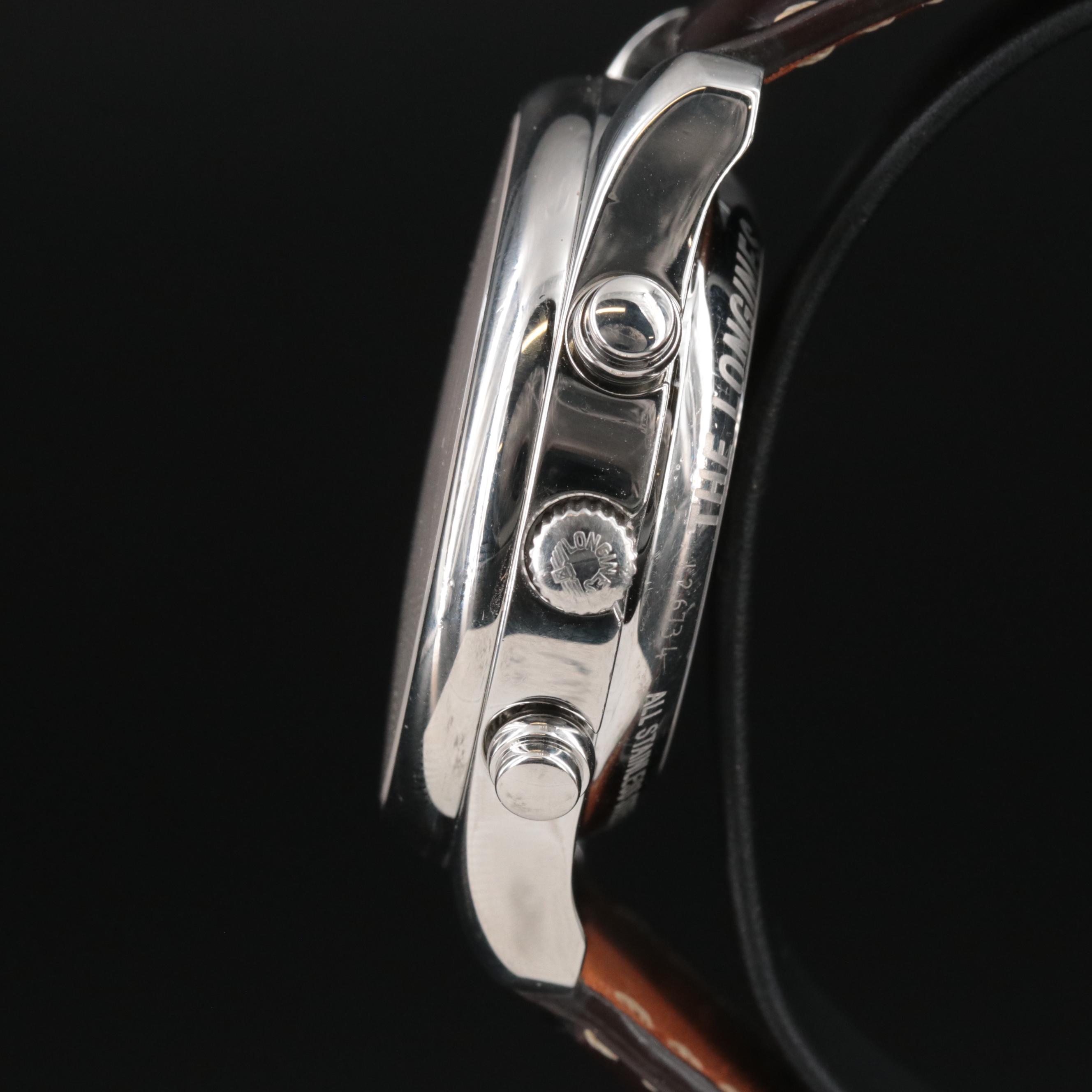 Longines Master Collection Moonphase 40MM Steel Automatic Watch