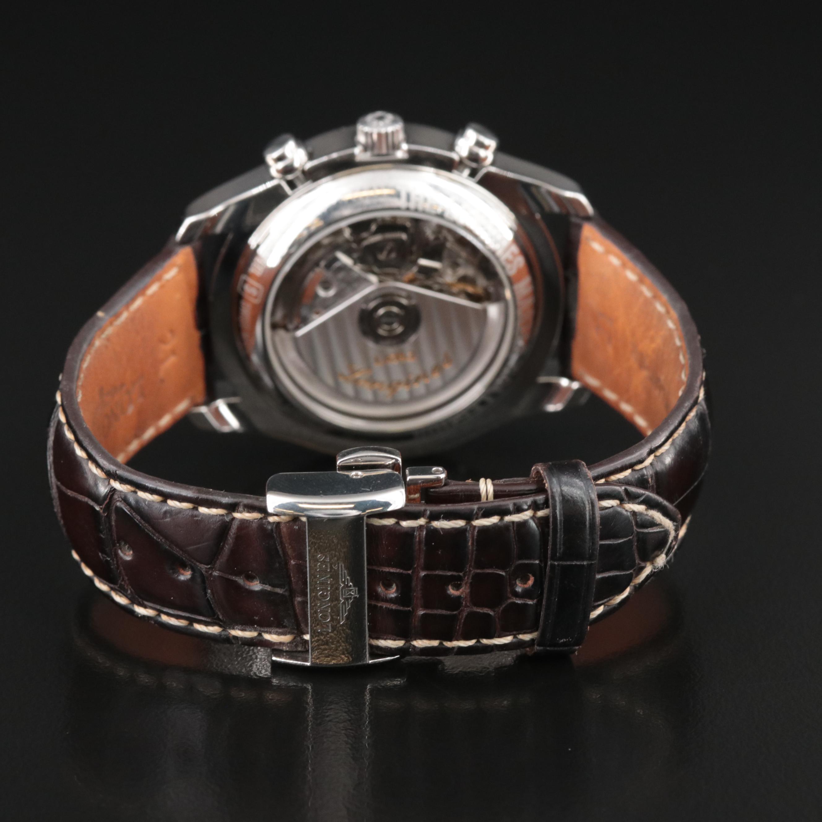 Longines Master Collection Moonphase 40MM Steel Automatic Watch