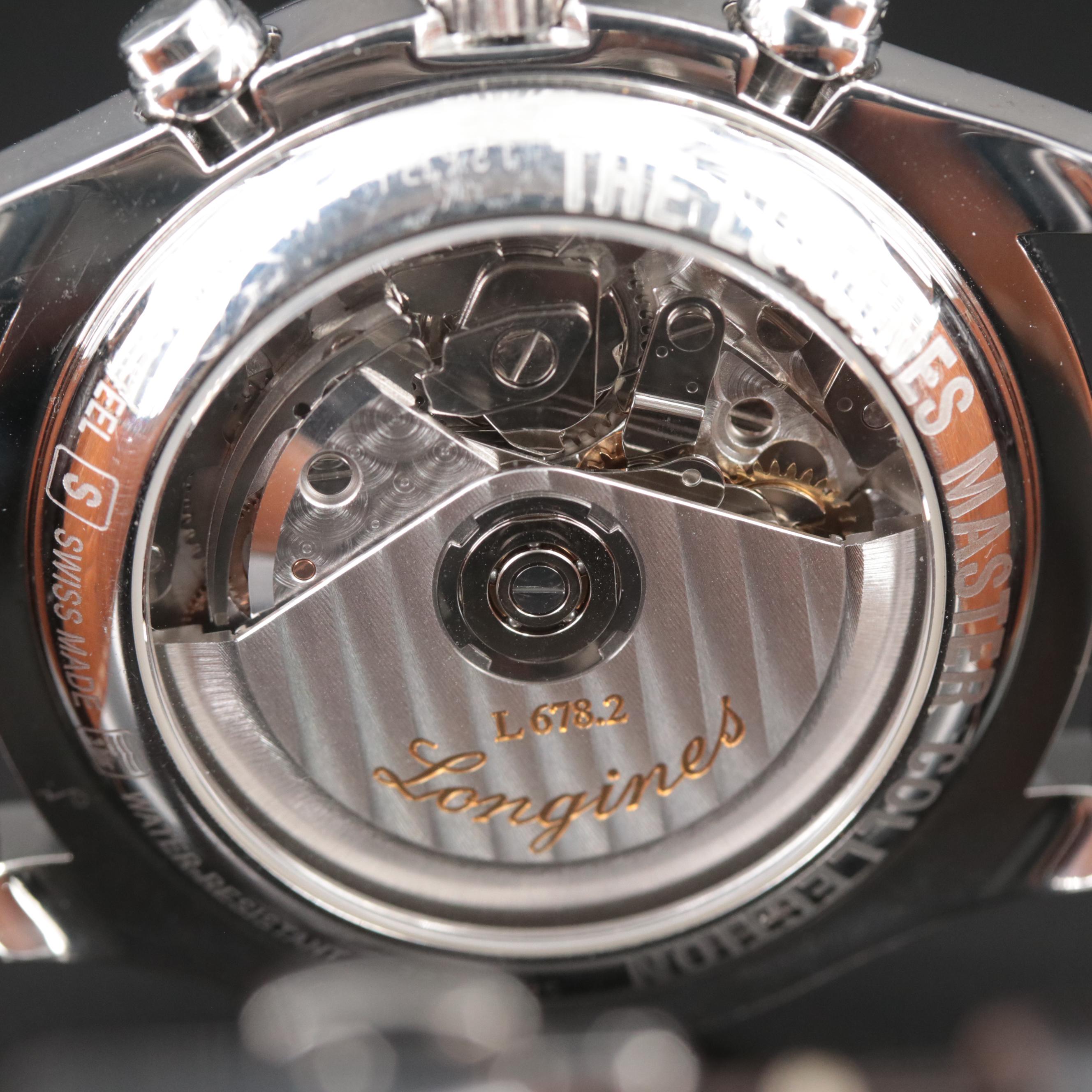 Longines Master Collection Moonphase 40MM Steel Automatic Watch