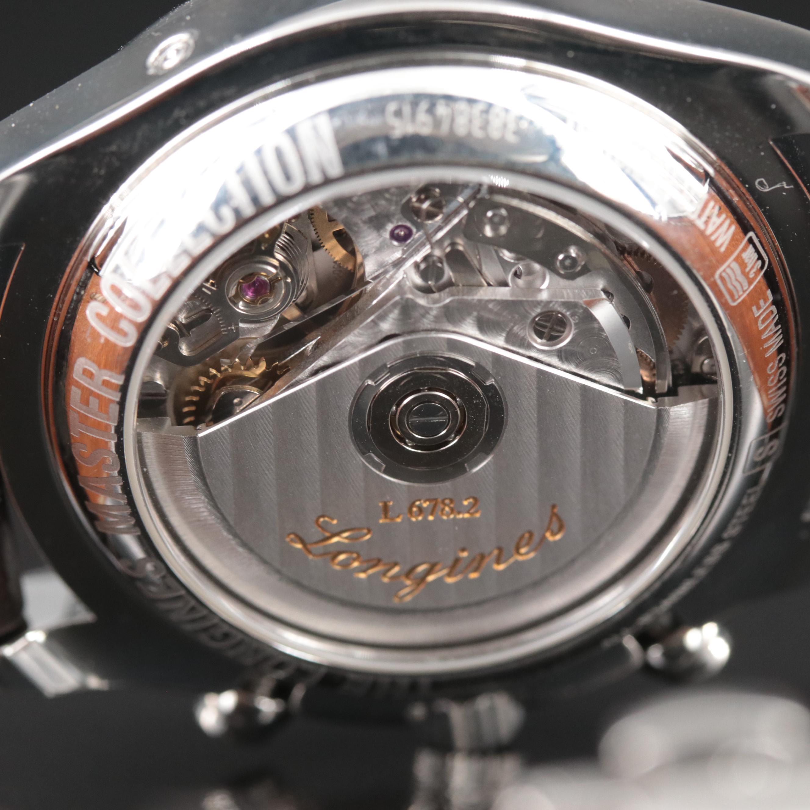 Longines Master Collection Moonphase 40MM Steel Automatic Watch