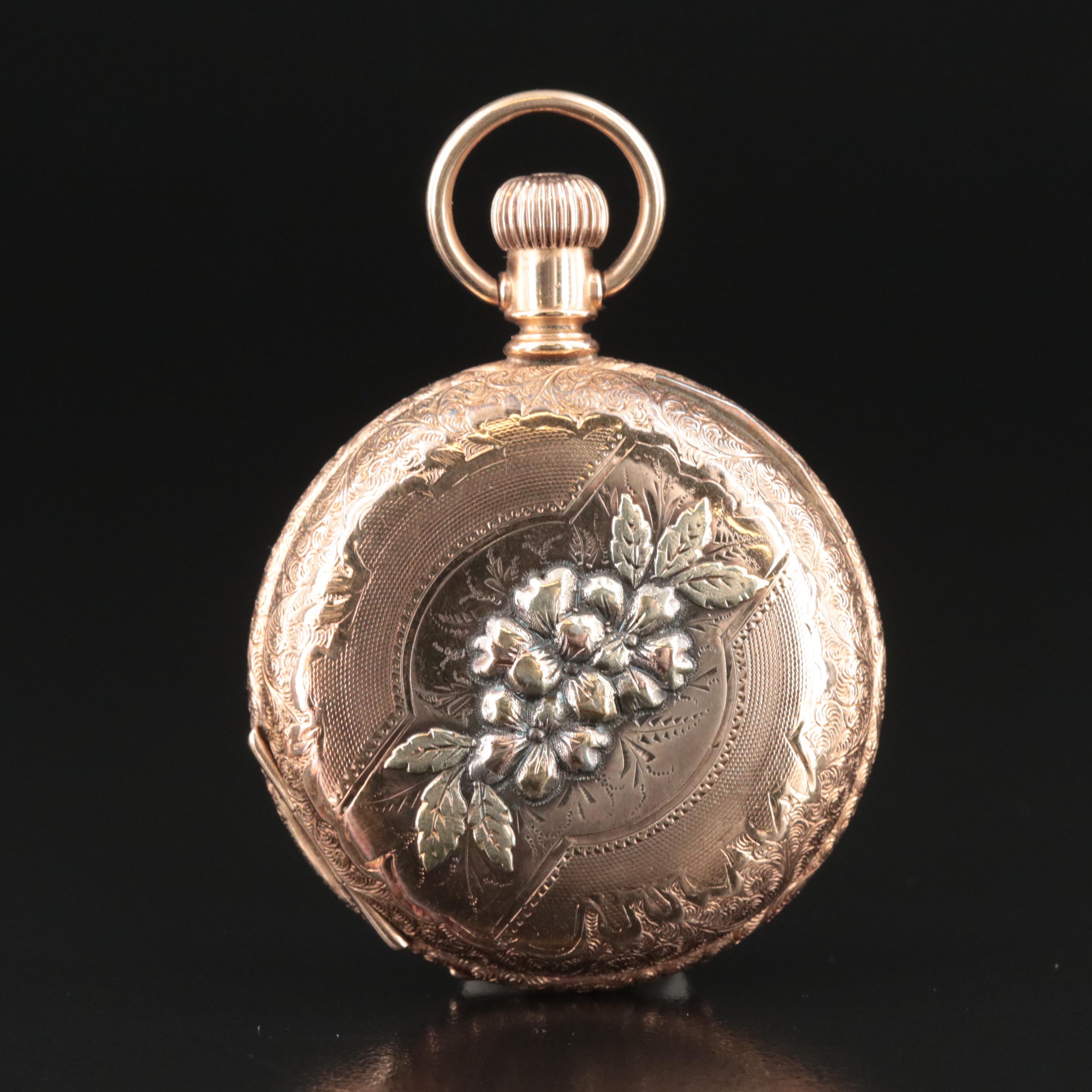 1891 American Waltham Watch Co. Gold-Filled Hunting Case Pocket Watch