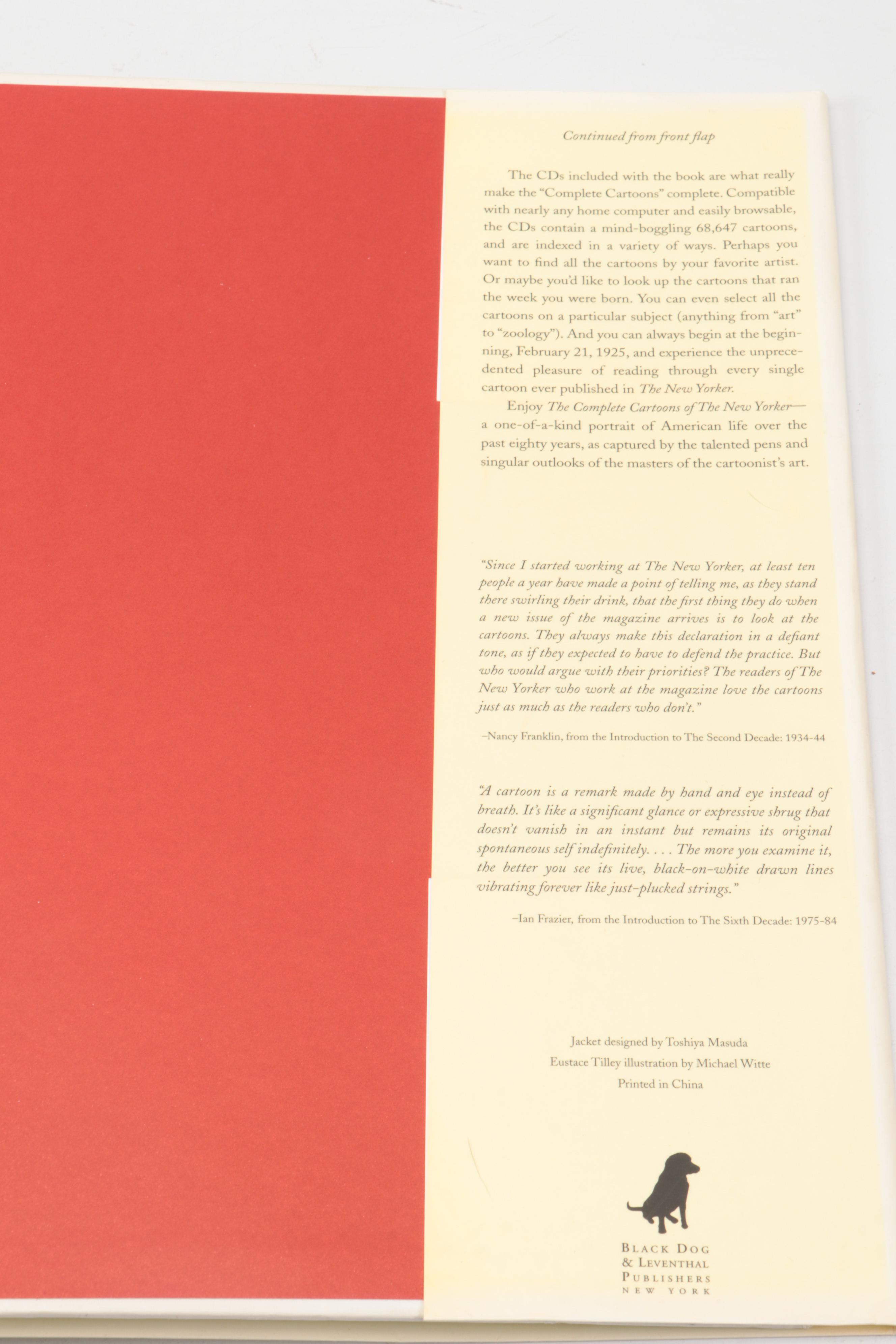 "The Complete Cartoons of The New Yorker" Edited by Robert Mankoff, 2004