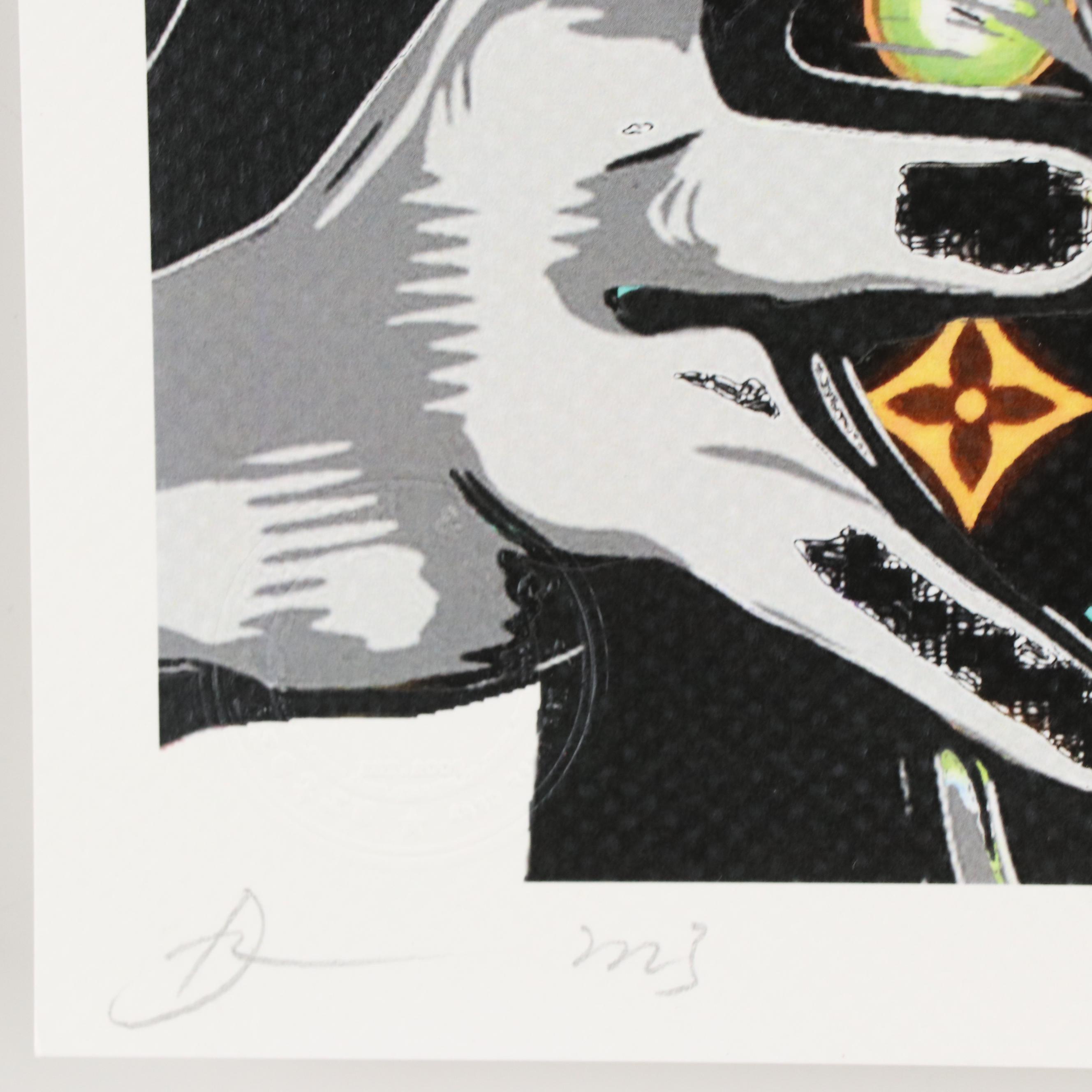 Death NYC Pop Art Digital Print Featuring Stephen Curry x Louis Vuitton