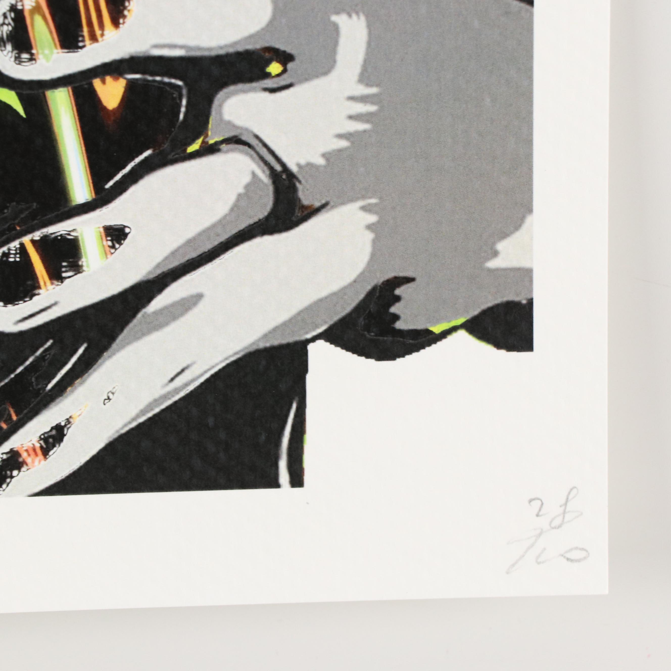 Death NYC Pop Art Digital Print Featuring Stephen Curry x Louis Vuitton