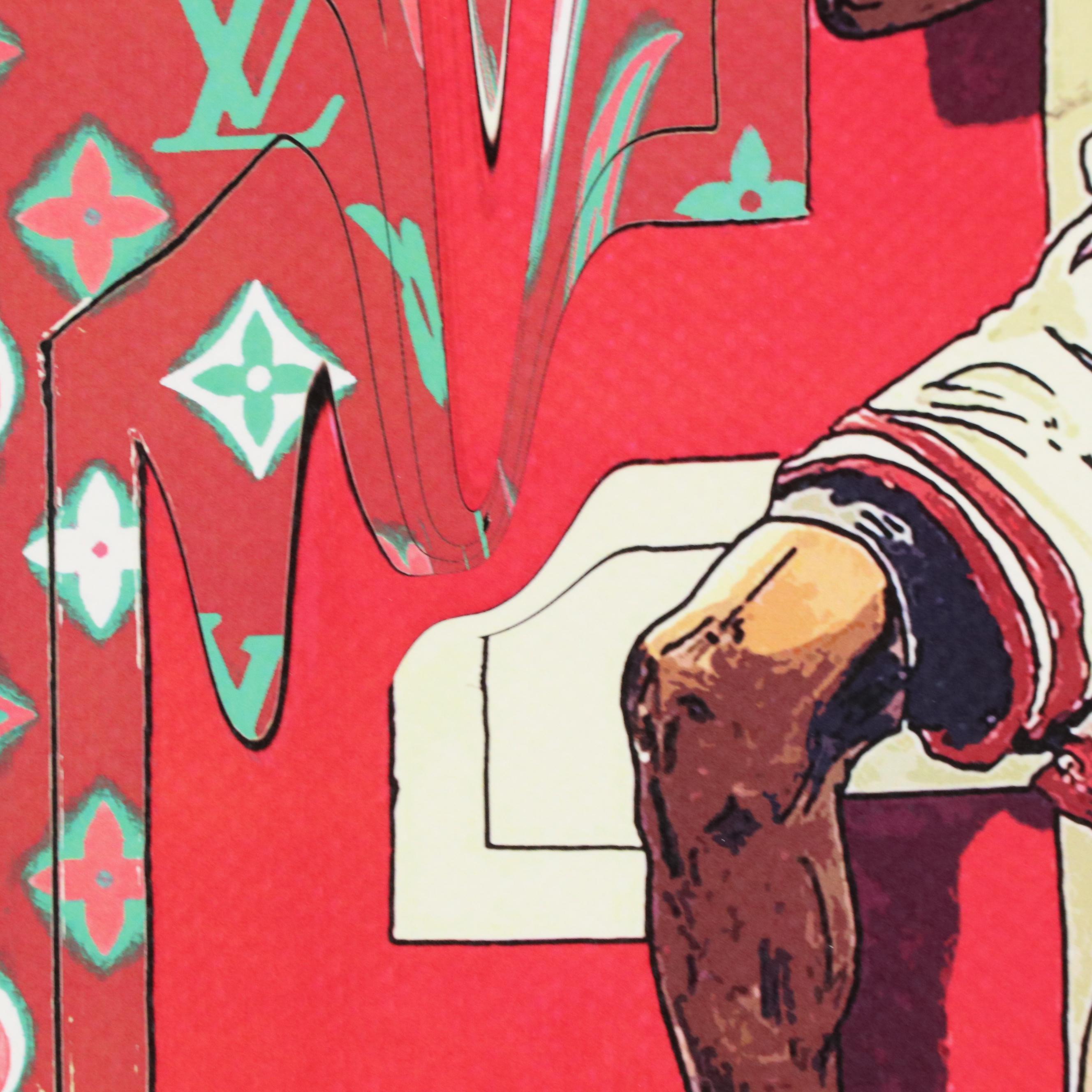 Death NYC Pop Art Digital Print Featuring Michael Jordan x Murakami