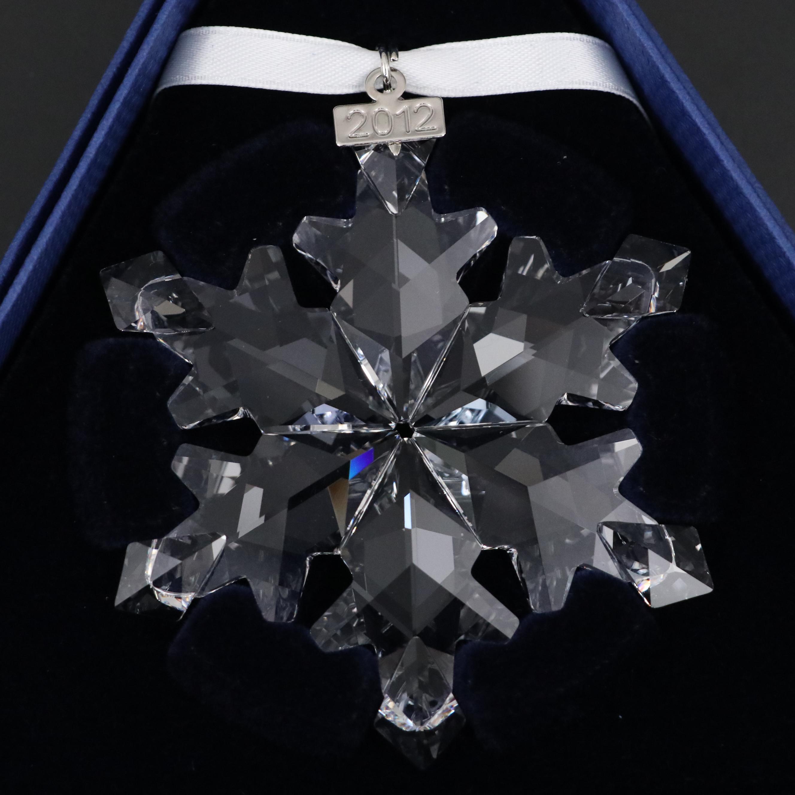 Swarovski Crystal Annual Christmas Ornaments, 2010–2021