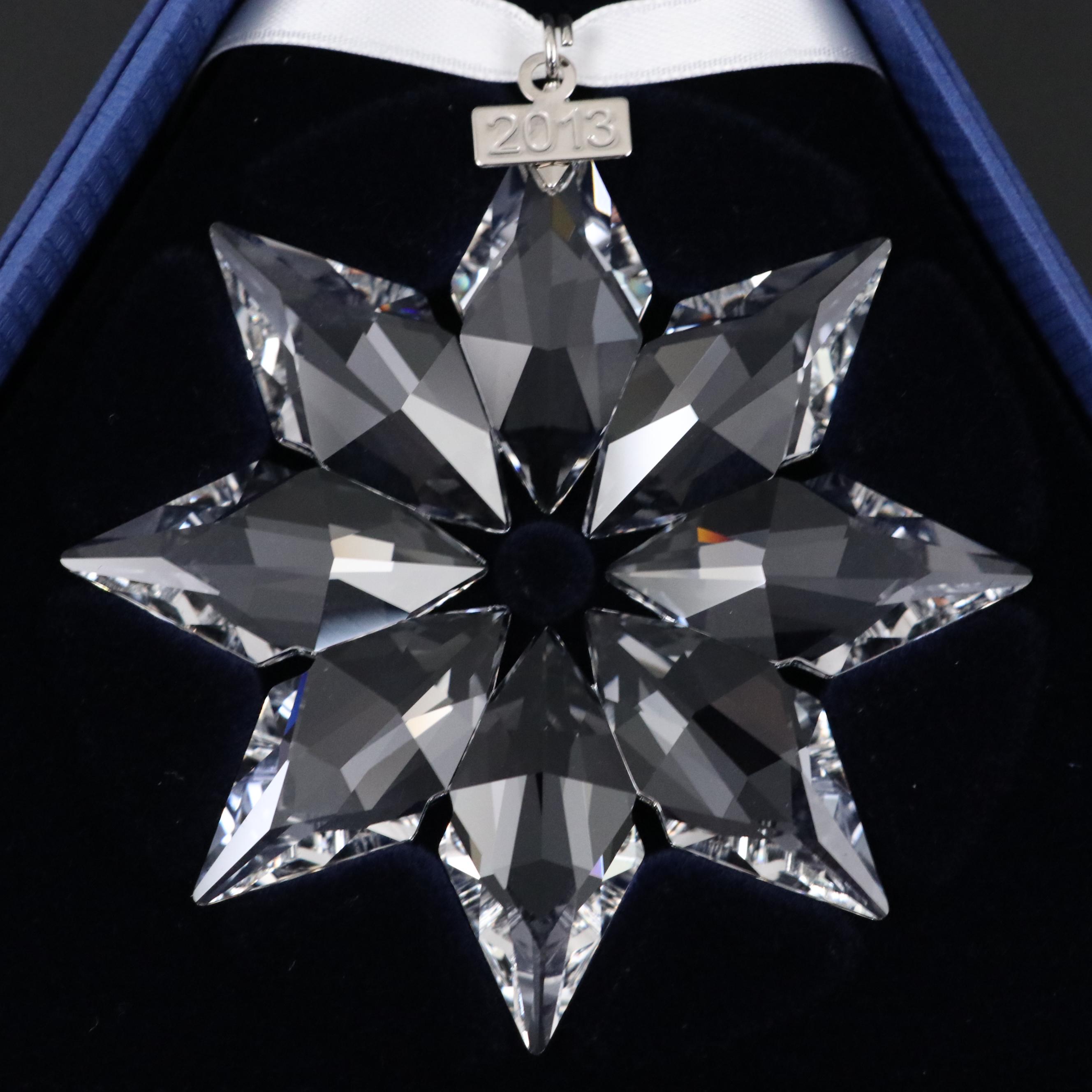 Swarovski Crystal Annual Christmas Ornaments, 2010–2021