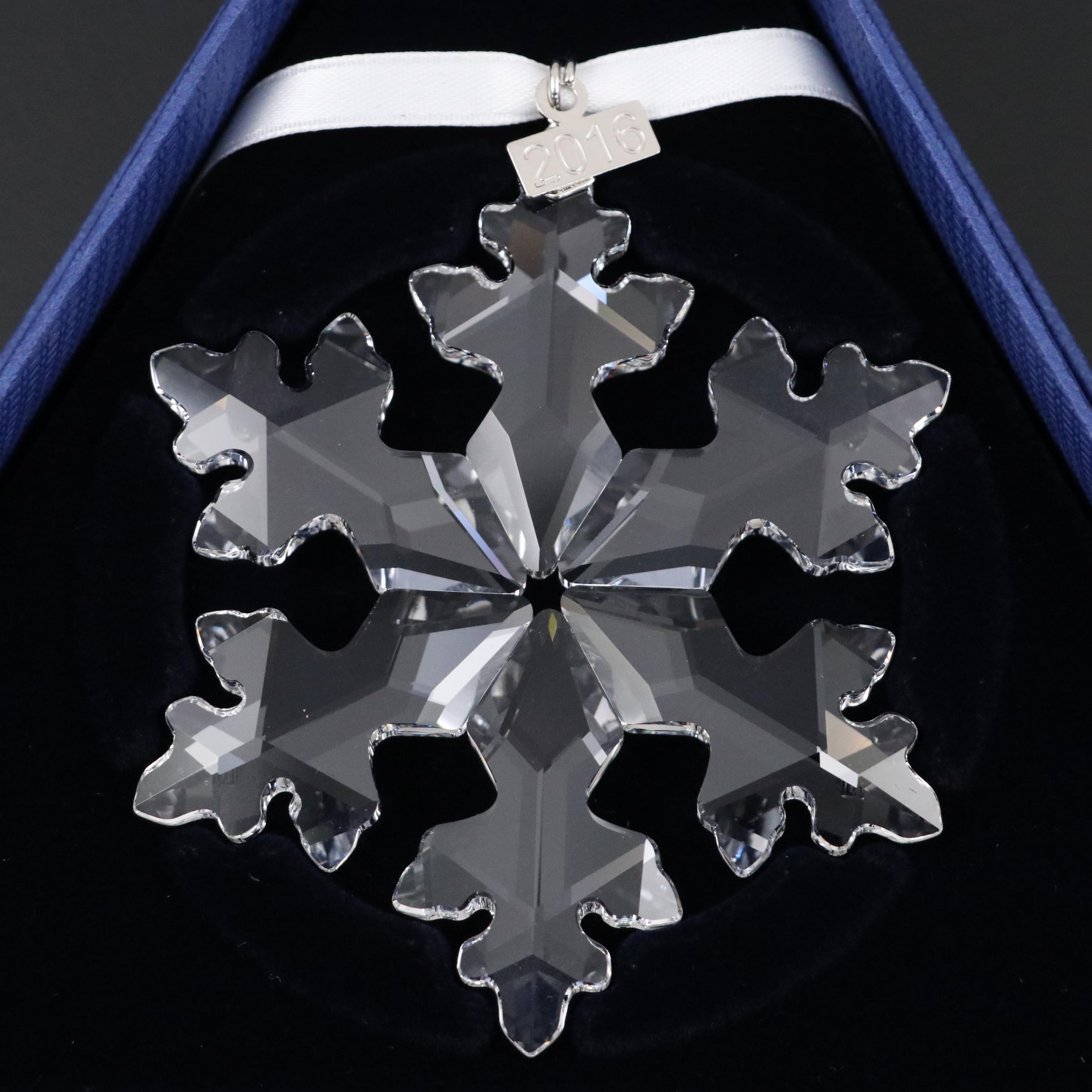 Swarovski Crystal Annual Christmas Ornaments, 2010–2021
