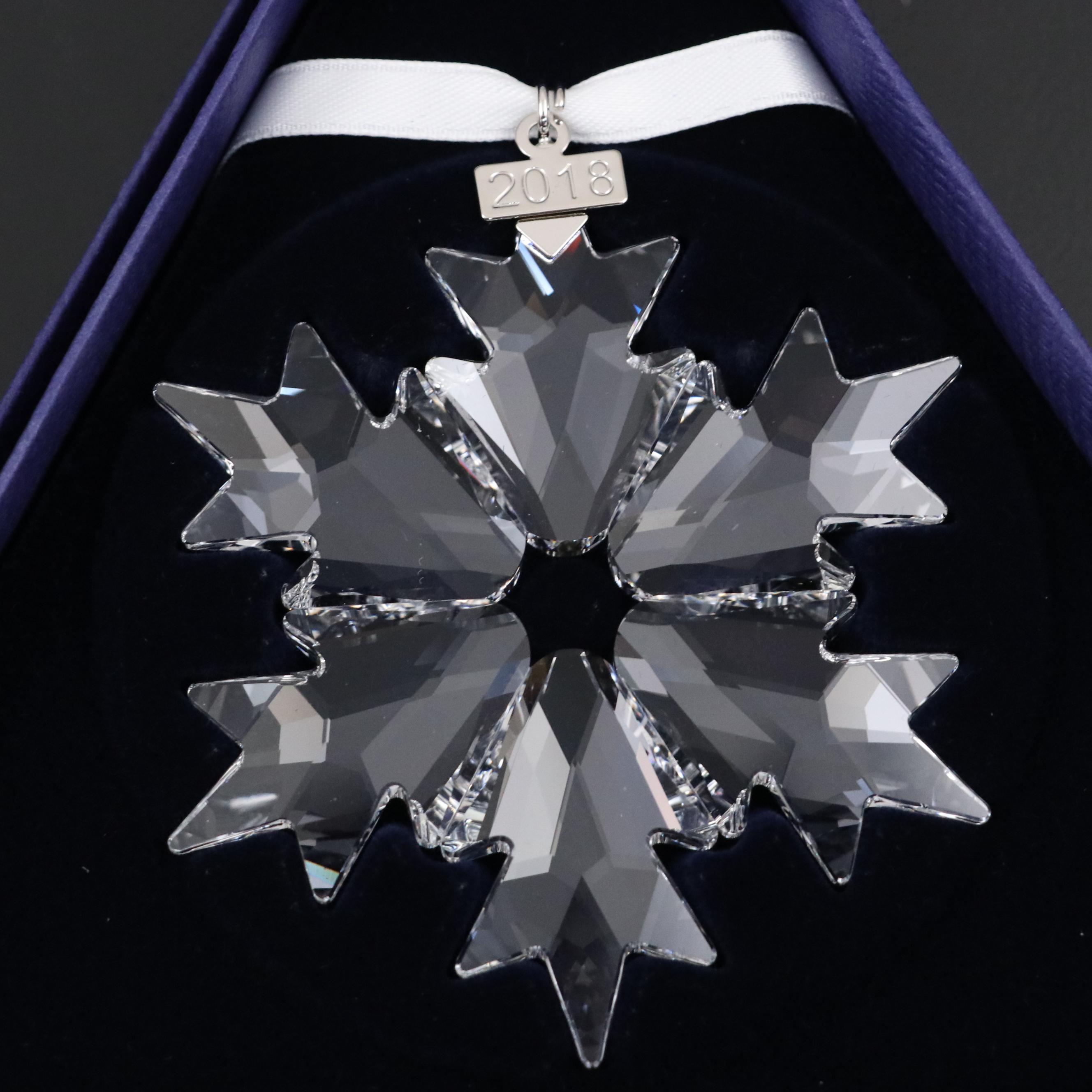 Swarovski Crystal Annual Christmas Ornaments, 2010–2021