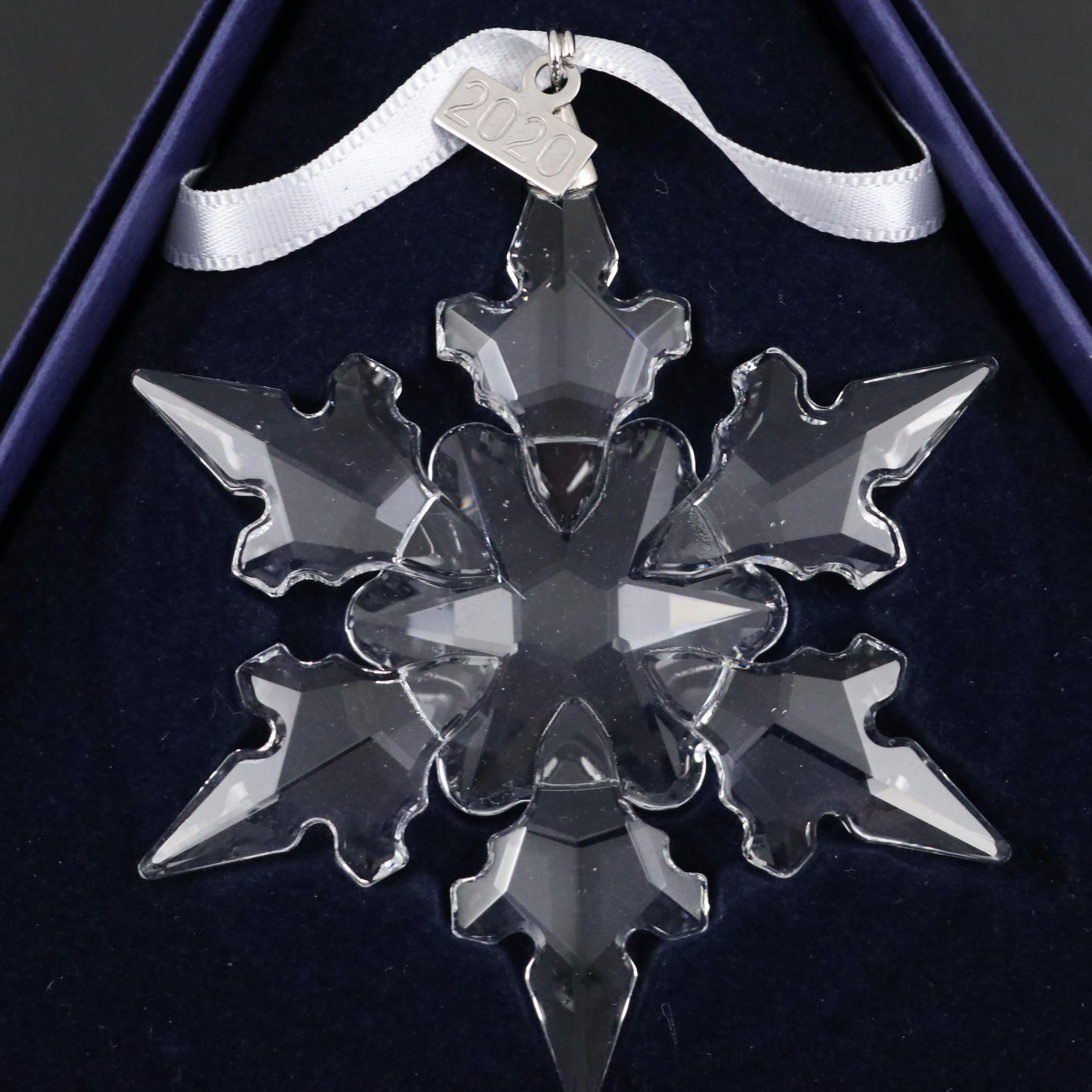 Swarovski Crystal Annual Christmas Ornaments, 2010–2021