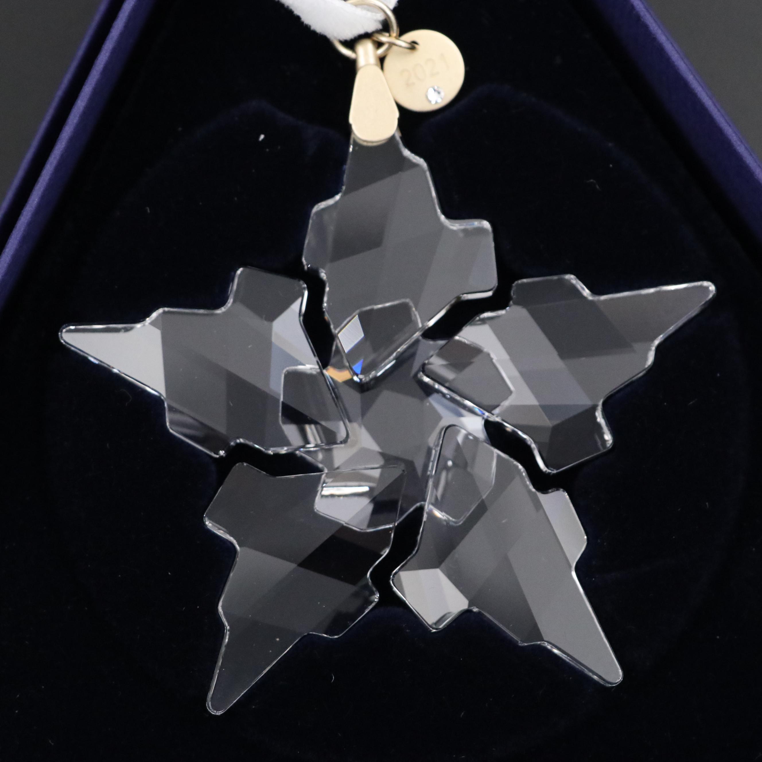 Swarovski Crystal Annual Christmas Ornaments, 2010–2021