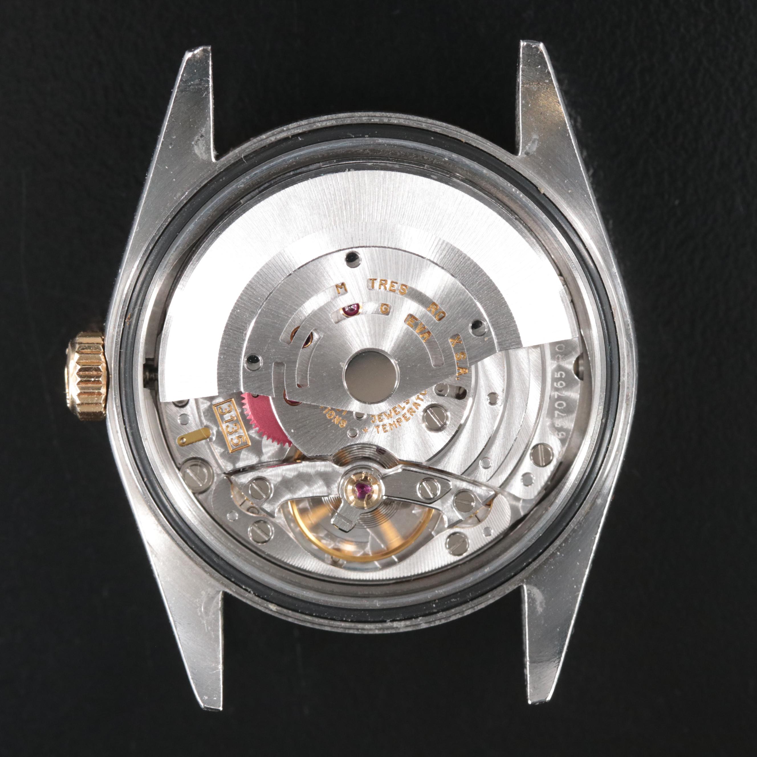 1993 Rolex Oyster Perpetual White Roman Dial, Datejust Watch