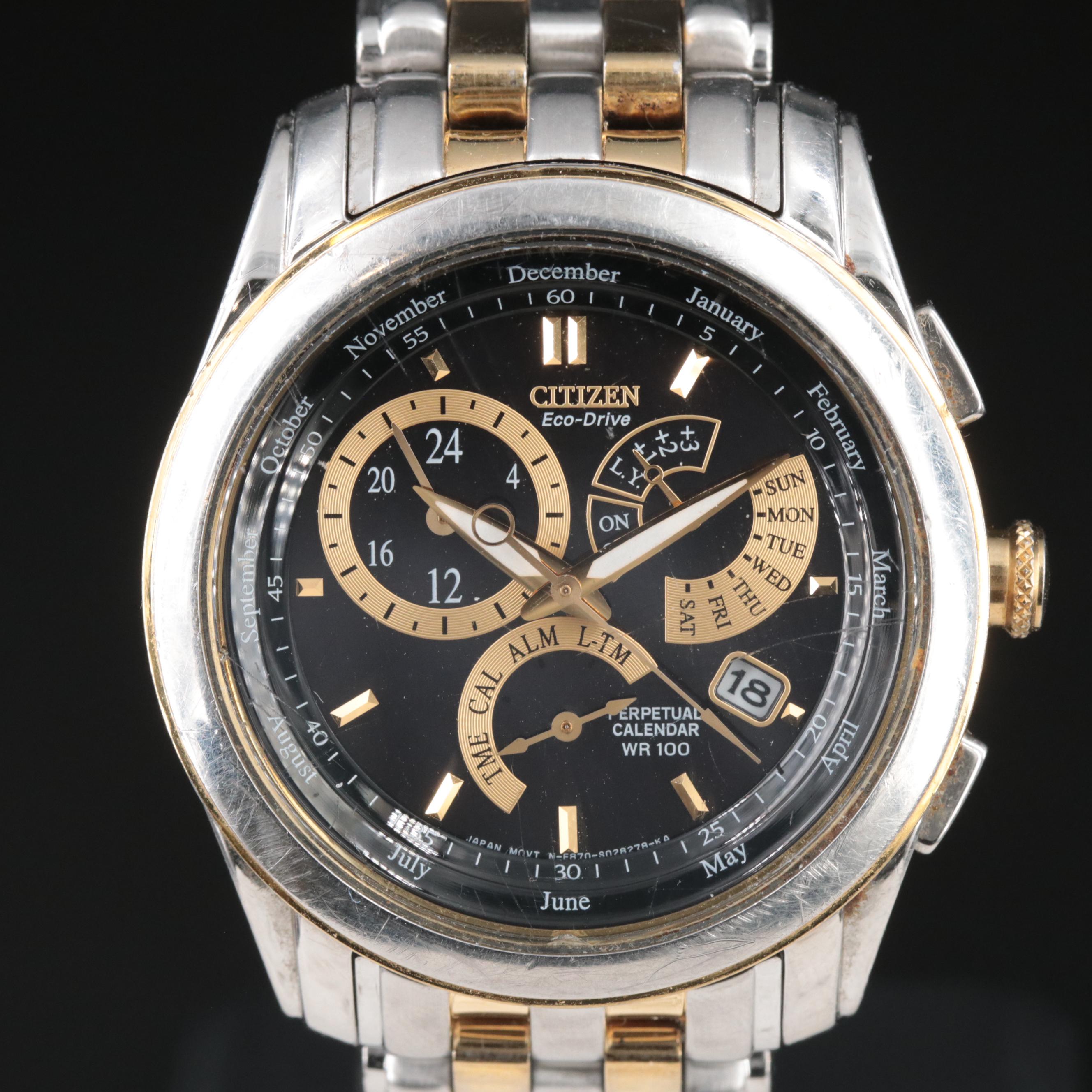 Citizen Eco-Drive Perpetual Calendar Watch