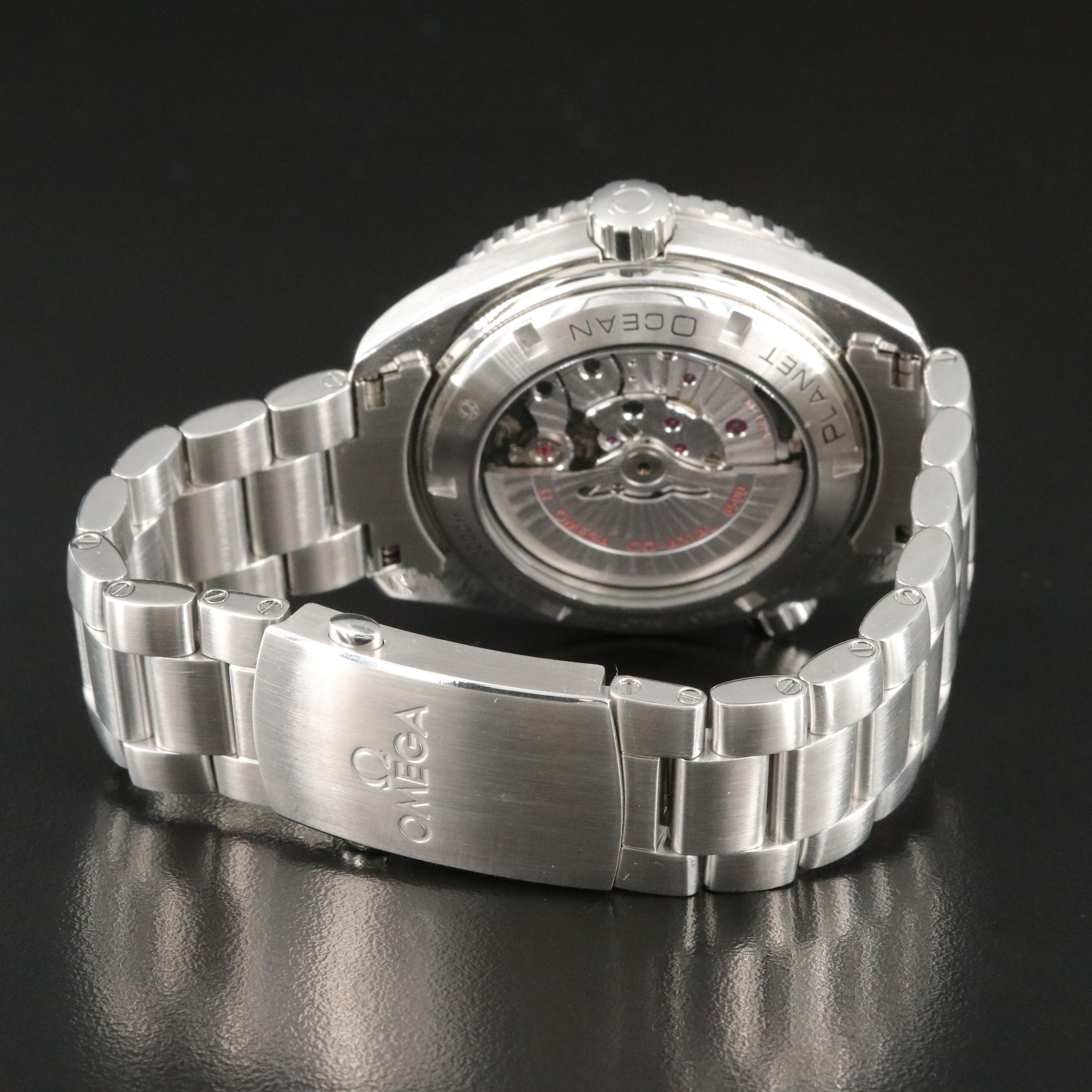 Omega Planet Ocean Orange 45MM 8500 Steel Automatic Watch