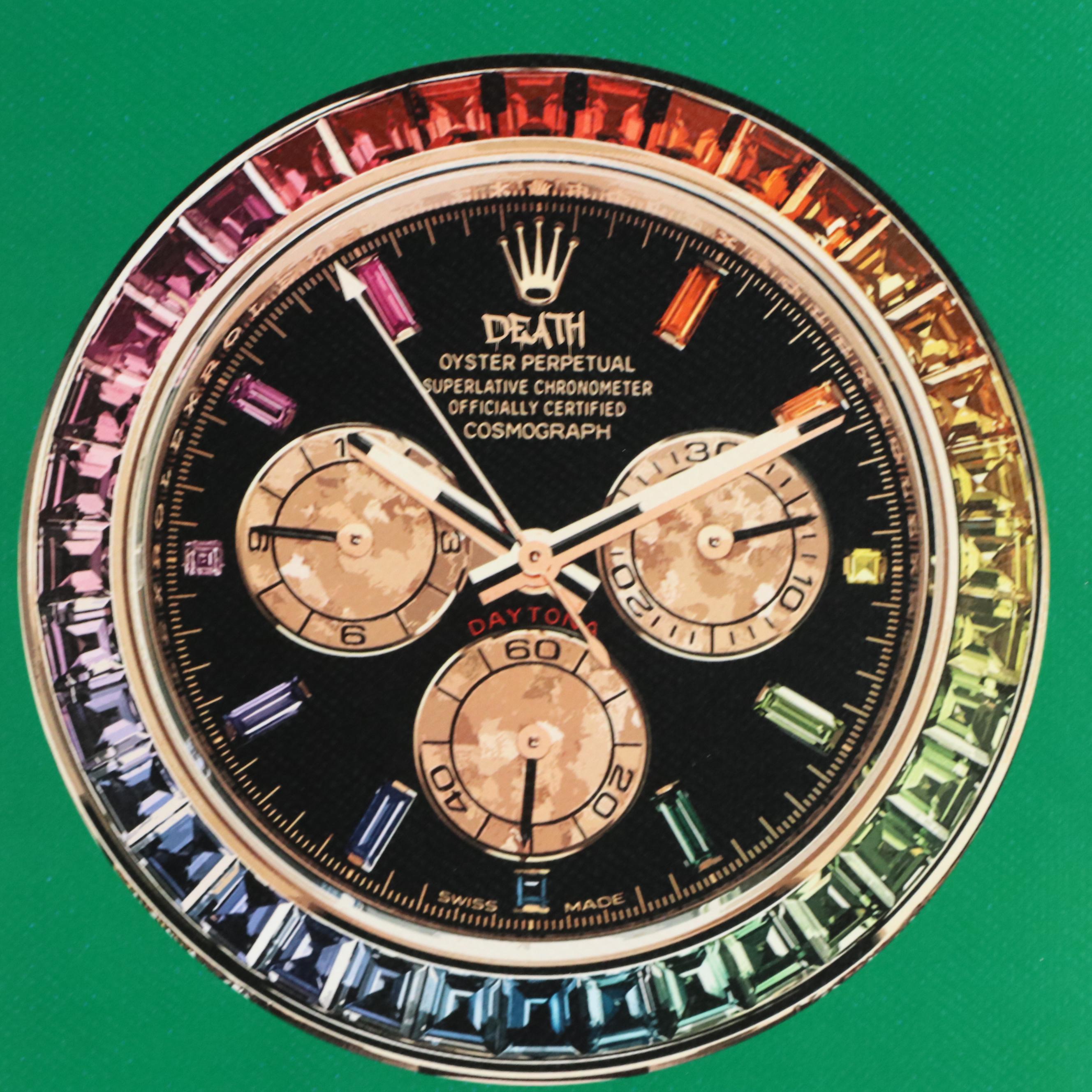 Death NYC Pop Art Graphic Prints Featuring Rolex Watches, 2022–2023, and More