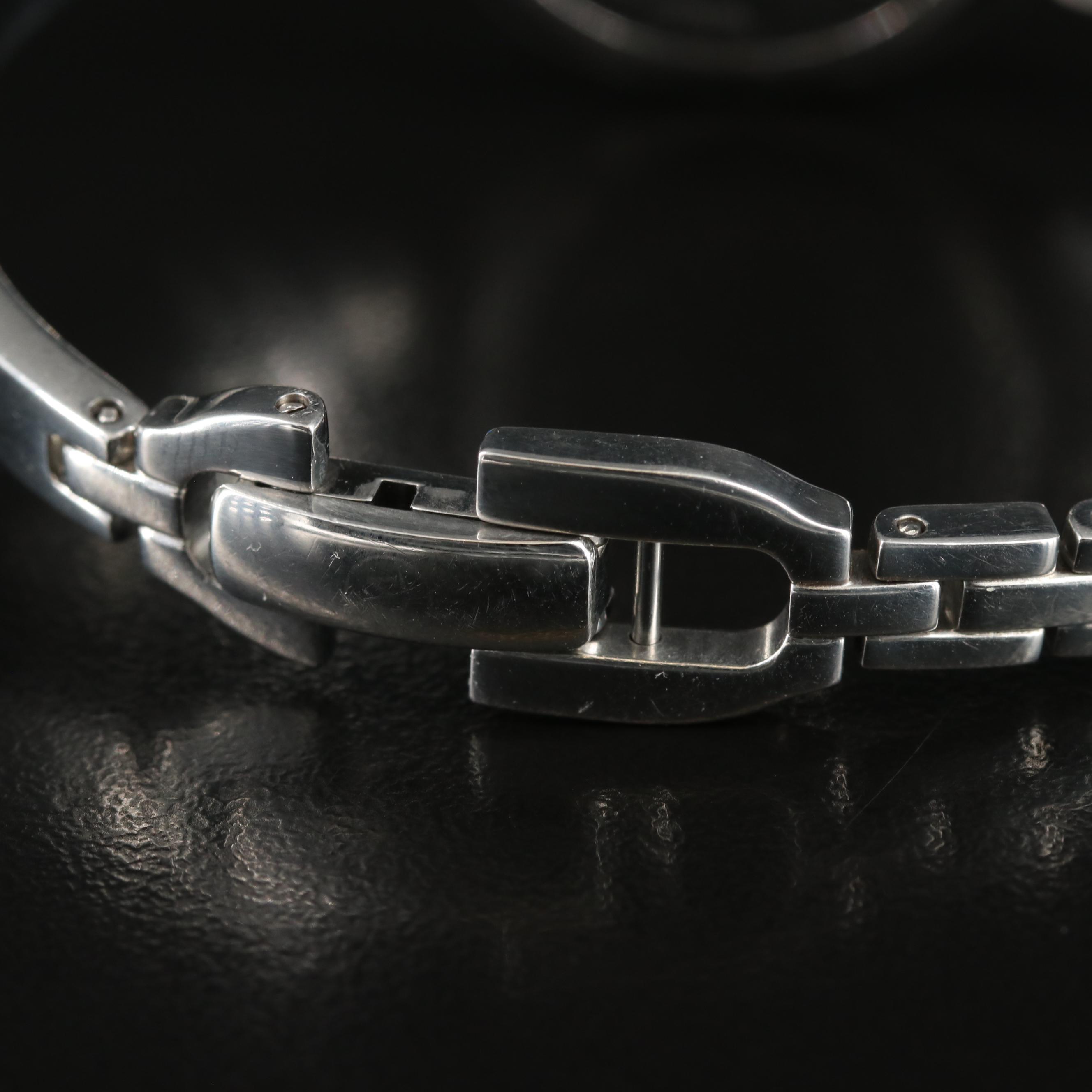 Movado Diamond Stainless Steel Bracelet Watch