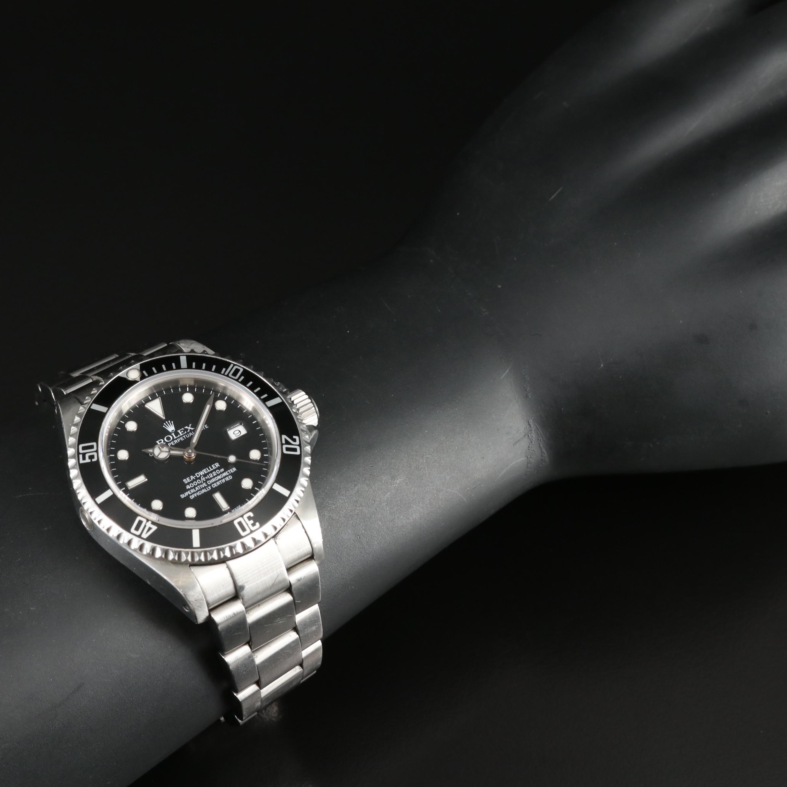 1997 Rolex Sea-Dweller 16600 Steel 40MM Watch
