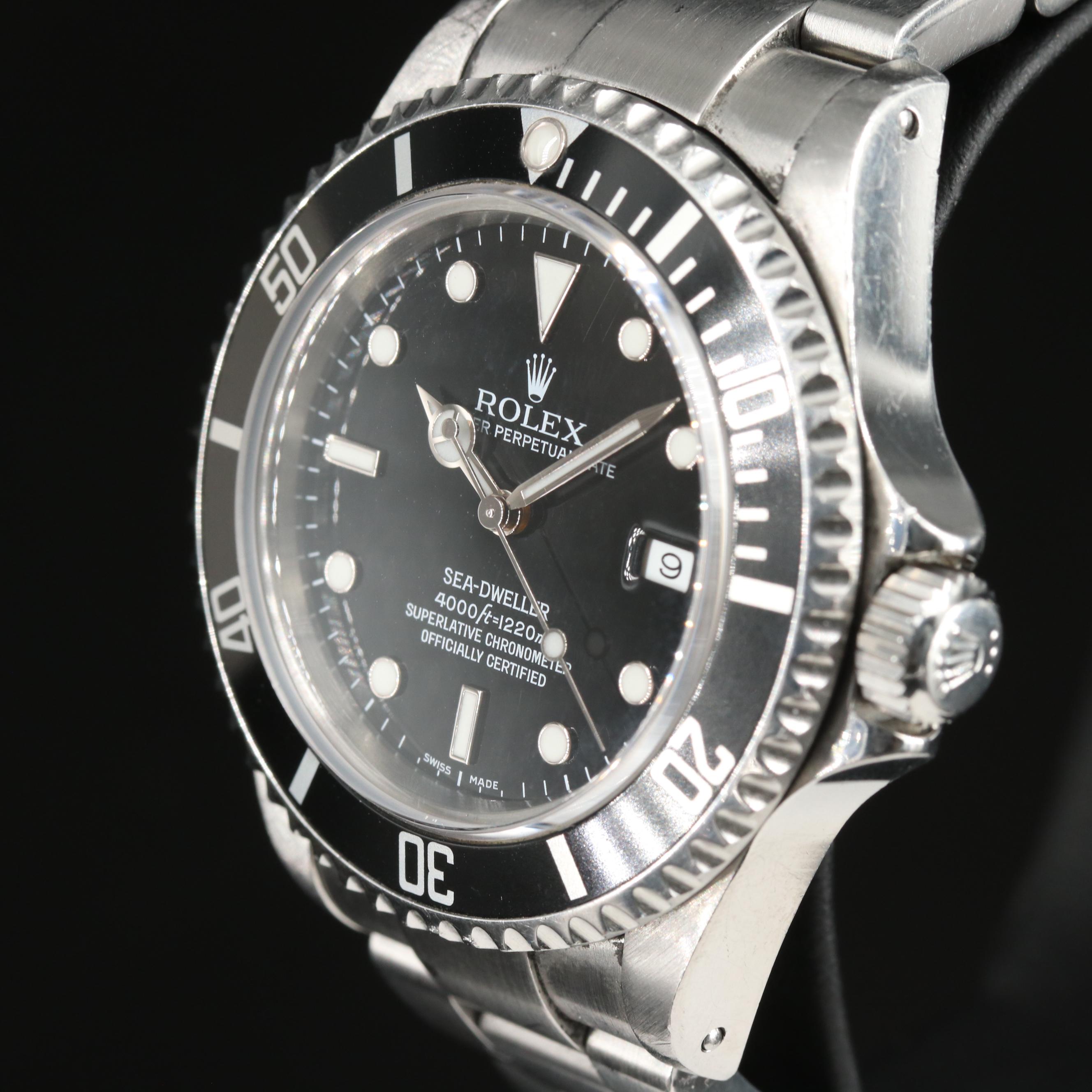 1997 Rolex Sea-Dweller 16600 Steel 40MM Watch