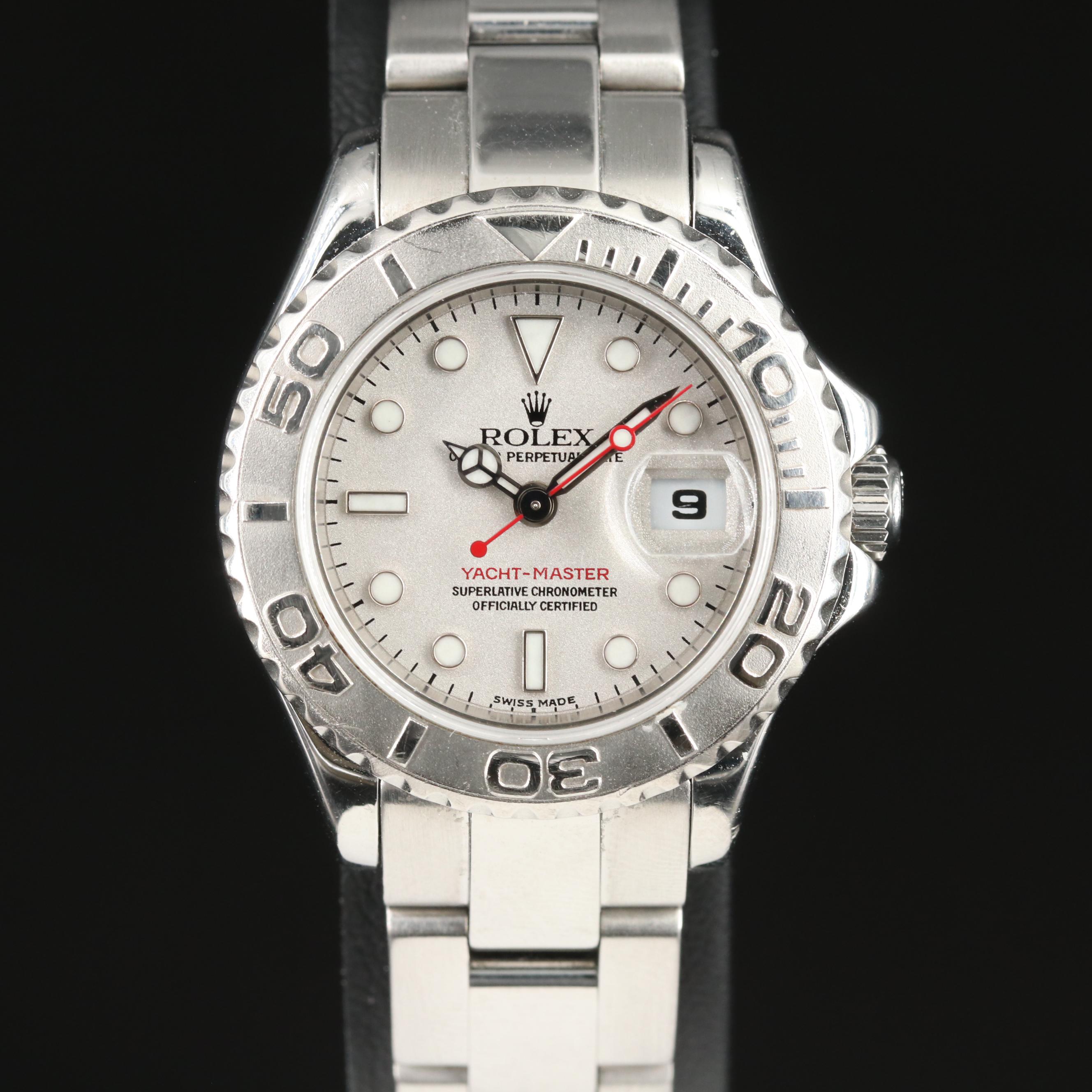 2000 Rolex Yacht-Master 29MM Steel Automatic Watch