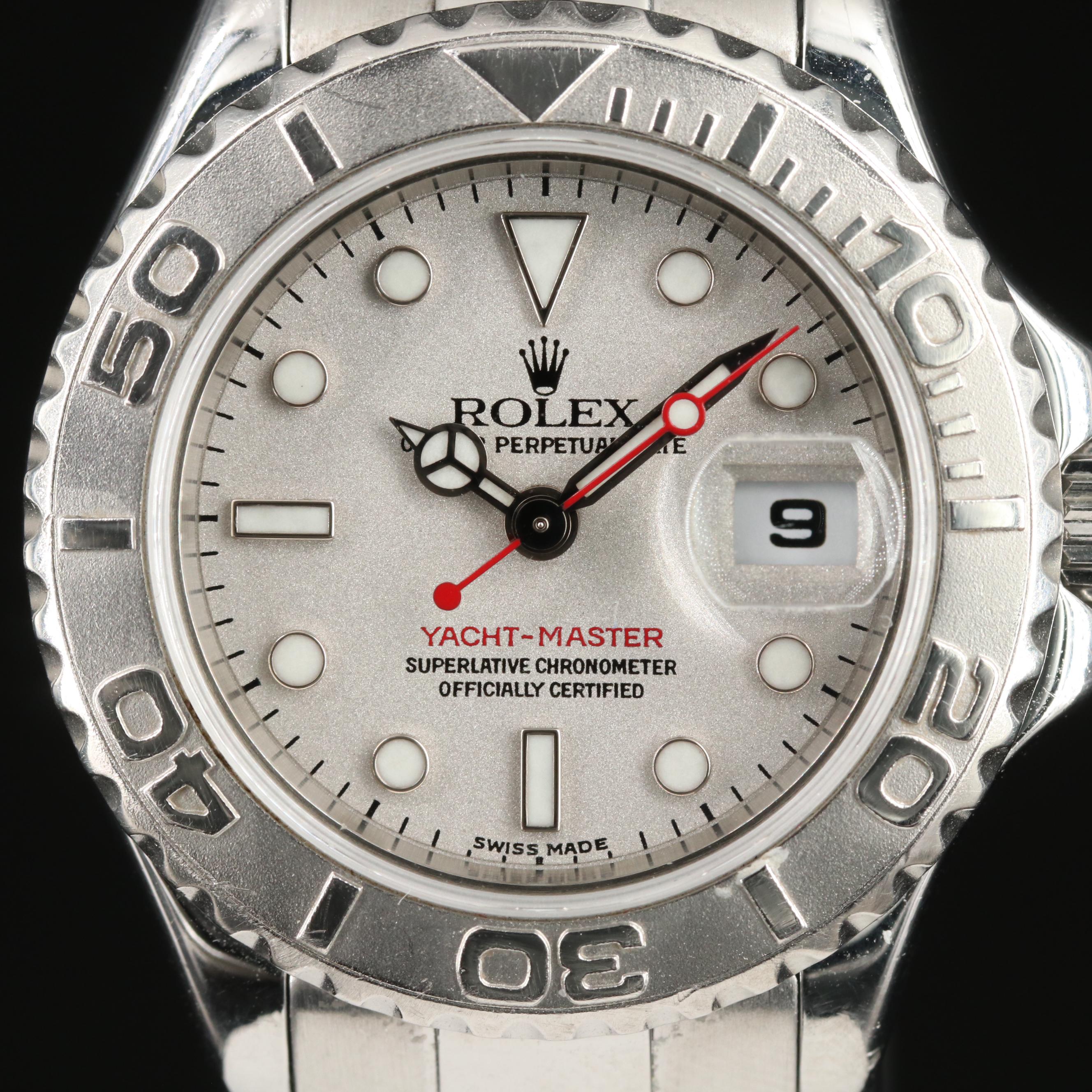 2000 Rolex Yacht-Master 29MM Steel Automatic Watch