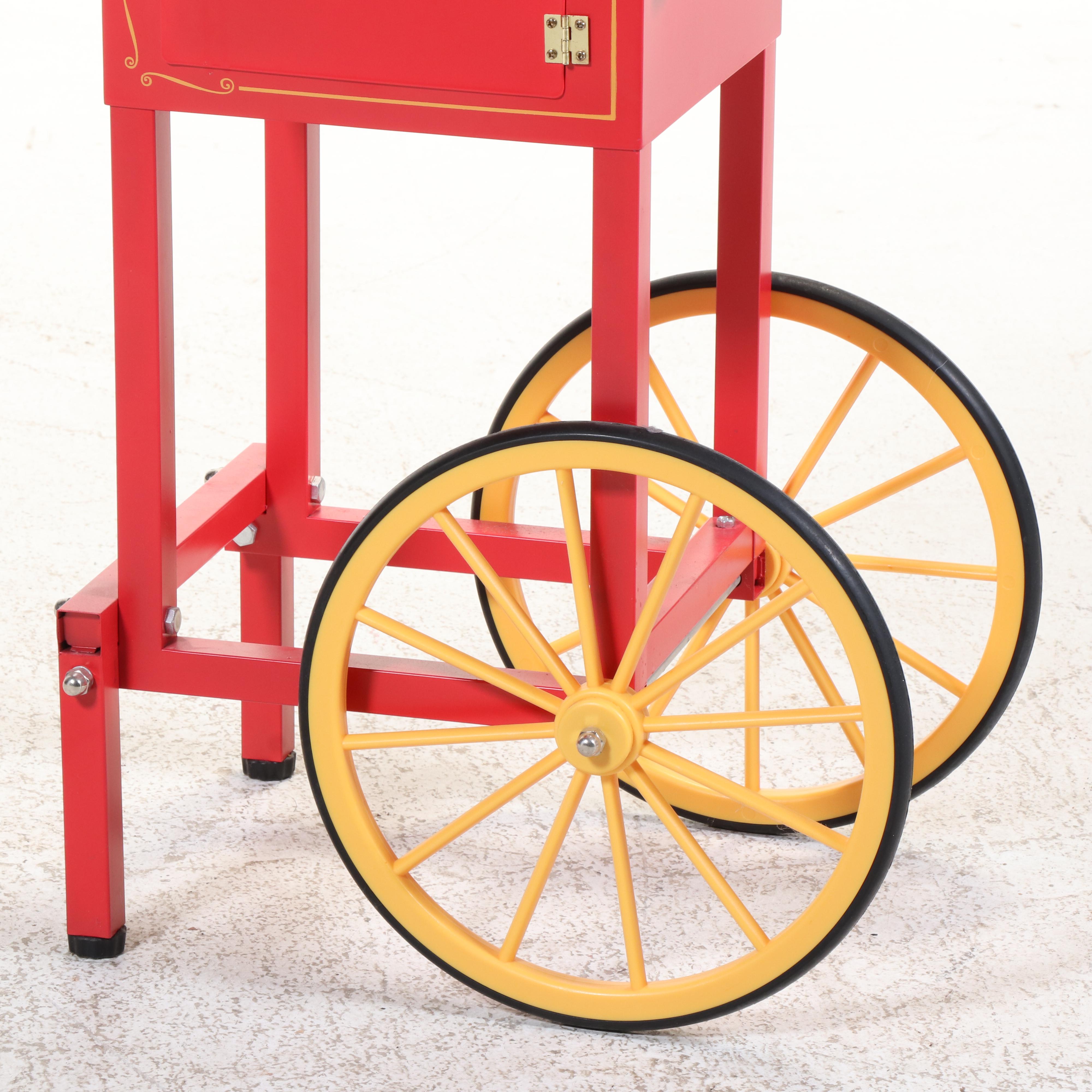 Nostalgia Old Fashioned Movie Time Popcorn Machine