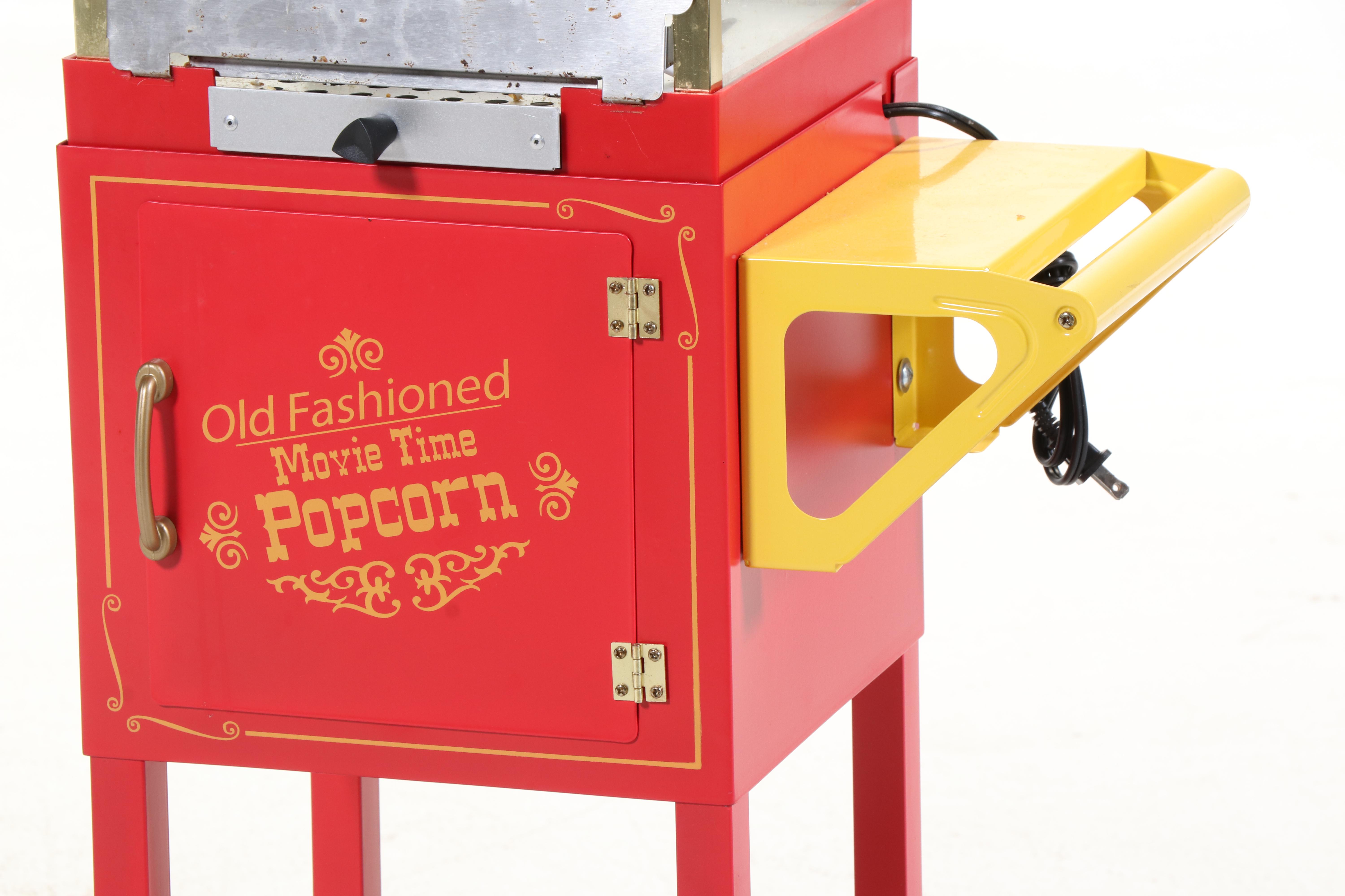 Nostalgia Old Fashioned Movie Time Popcorn Machine