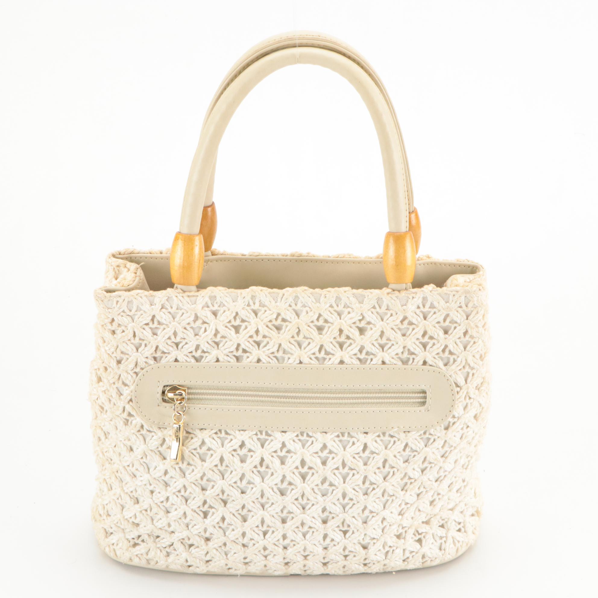 Kate Spade Toiletry/Cosmetic Pouch, Courrèges Agenda Cover, Other Crochet Bag