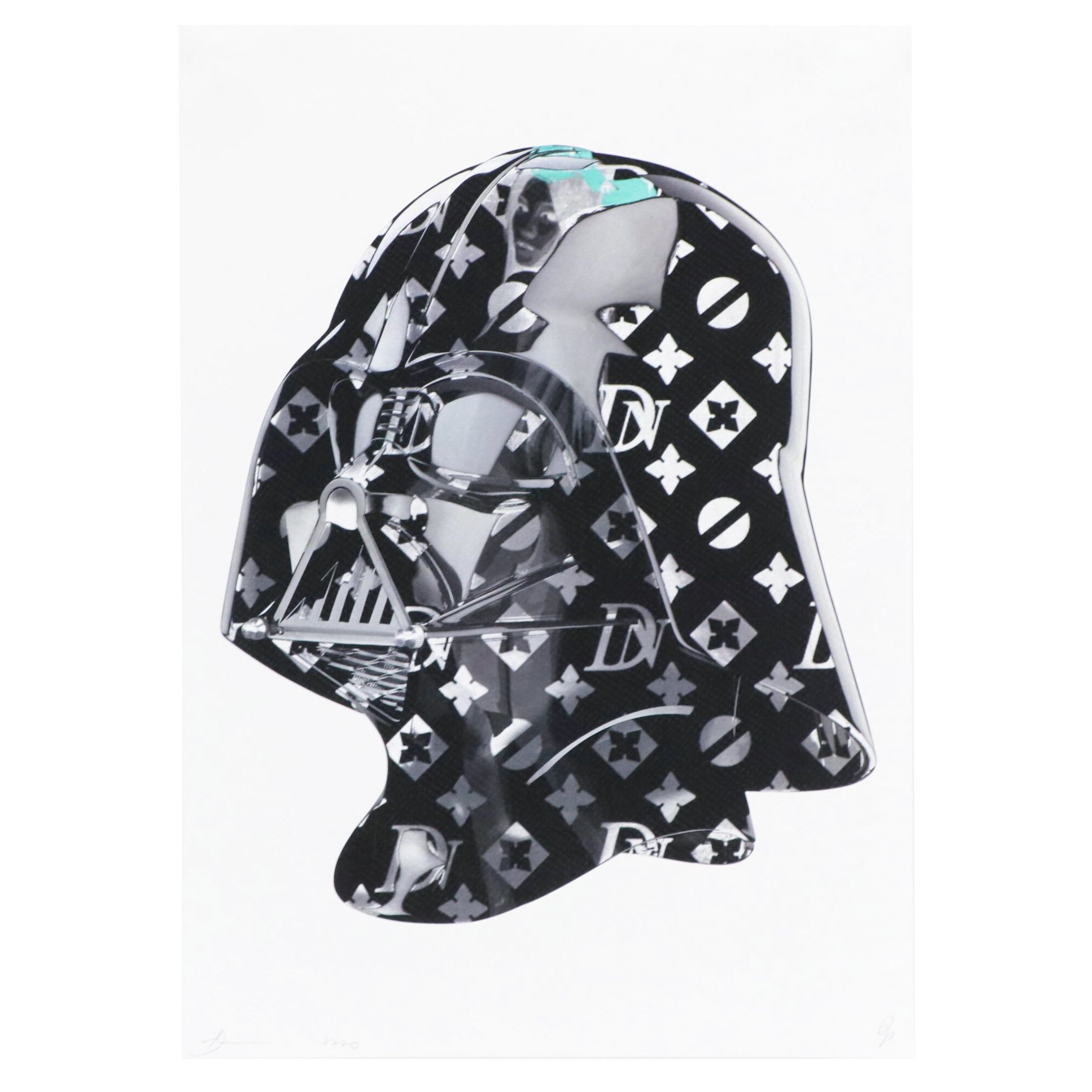 Death NYC Pop Art Digital Print Featuring Darth Vader x Louis Vuitton, 2020