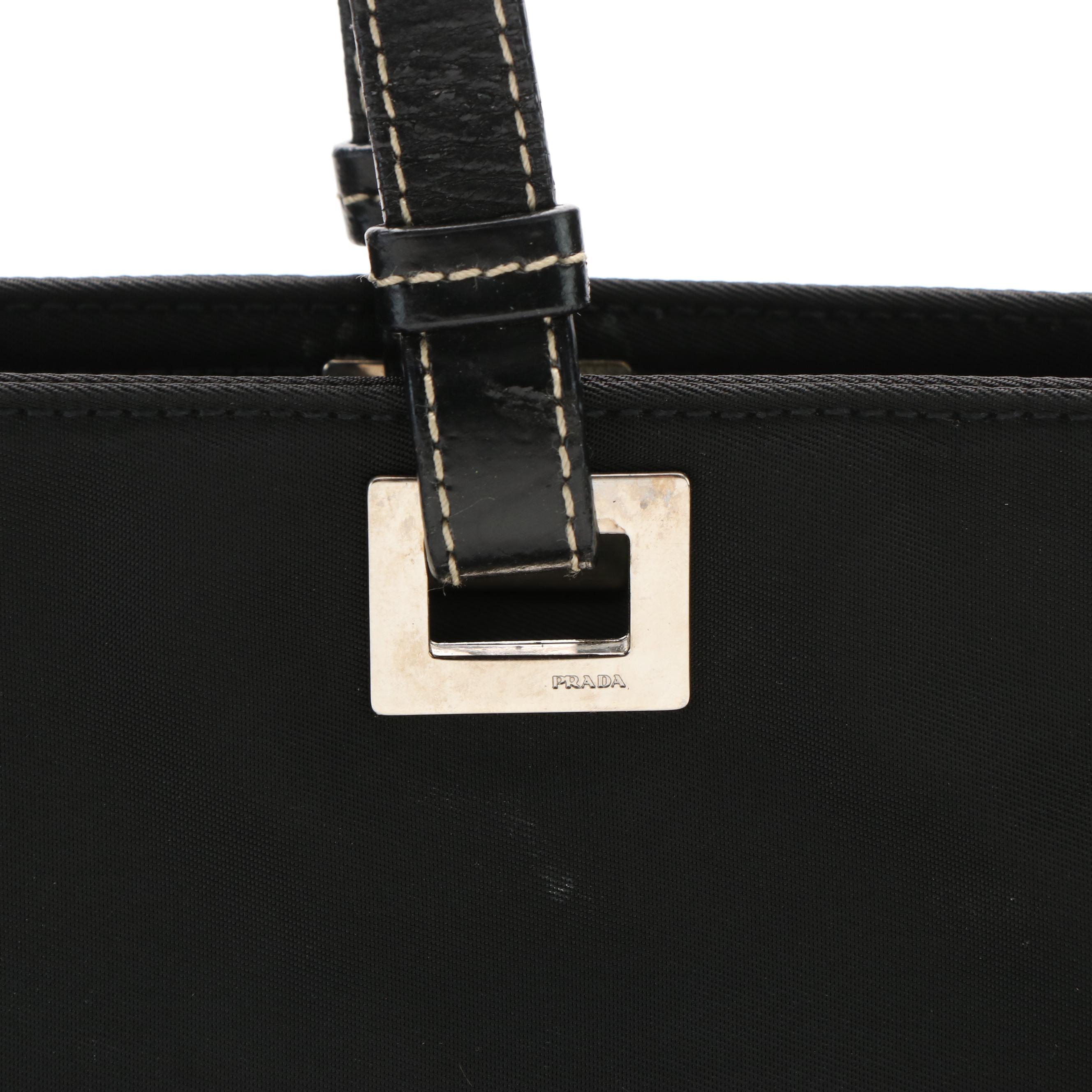 Prada Tote Bag in Black Tessuto Nylon