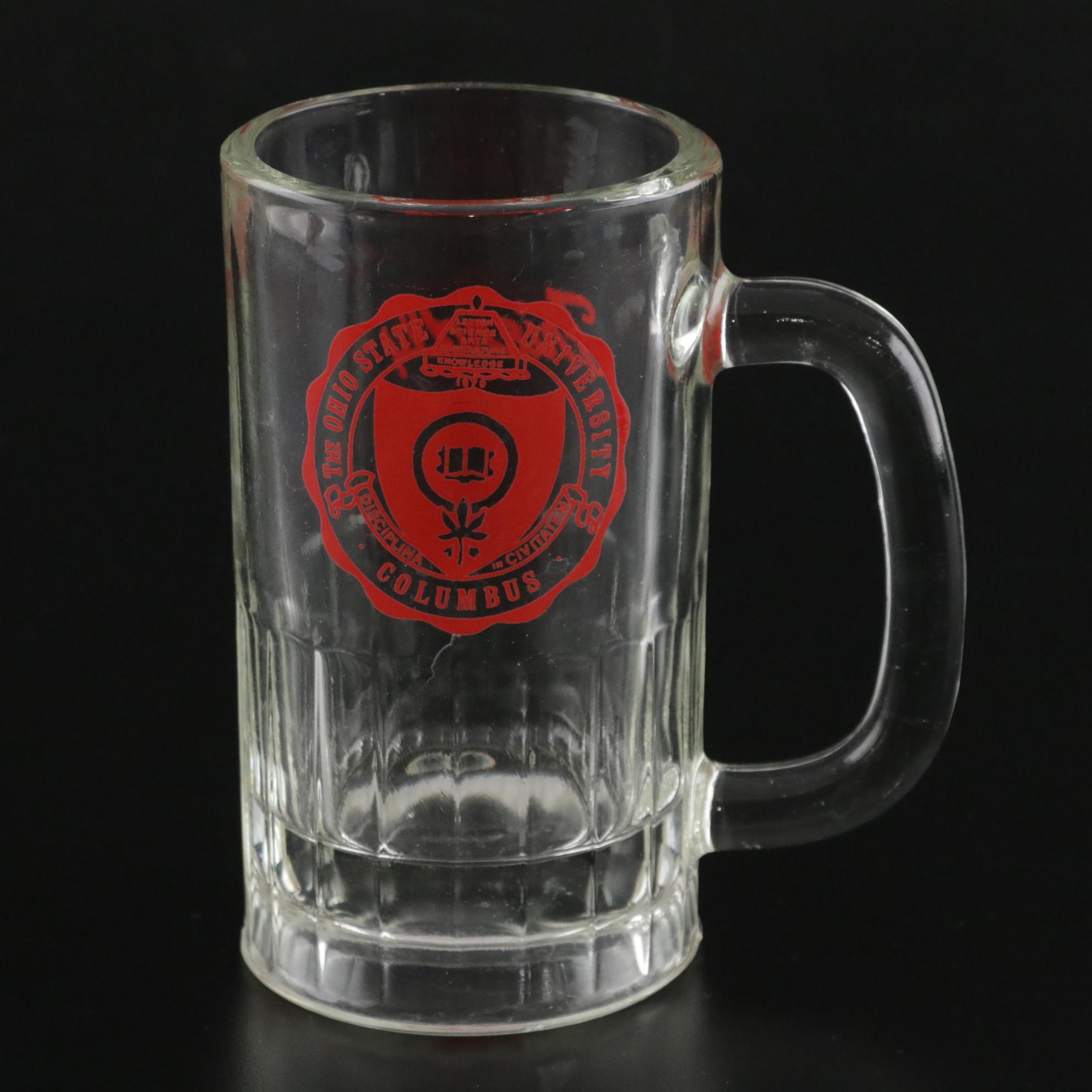 The Ohio State University "Friendly" Restaurant Mugs & Old School Striped Scarf