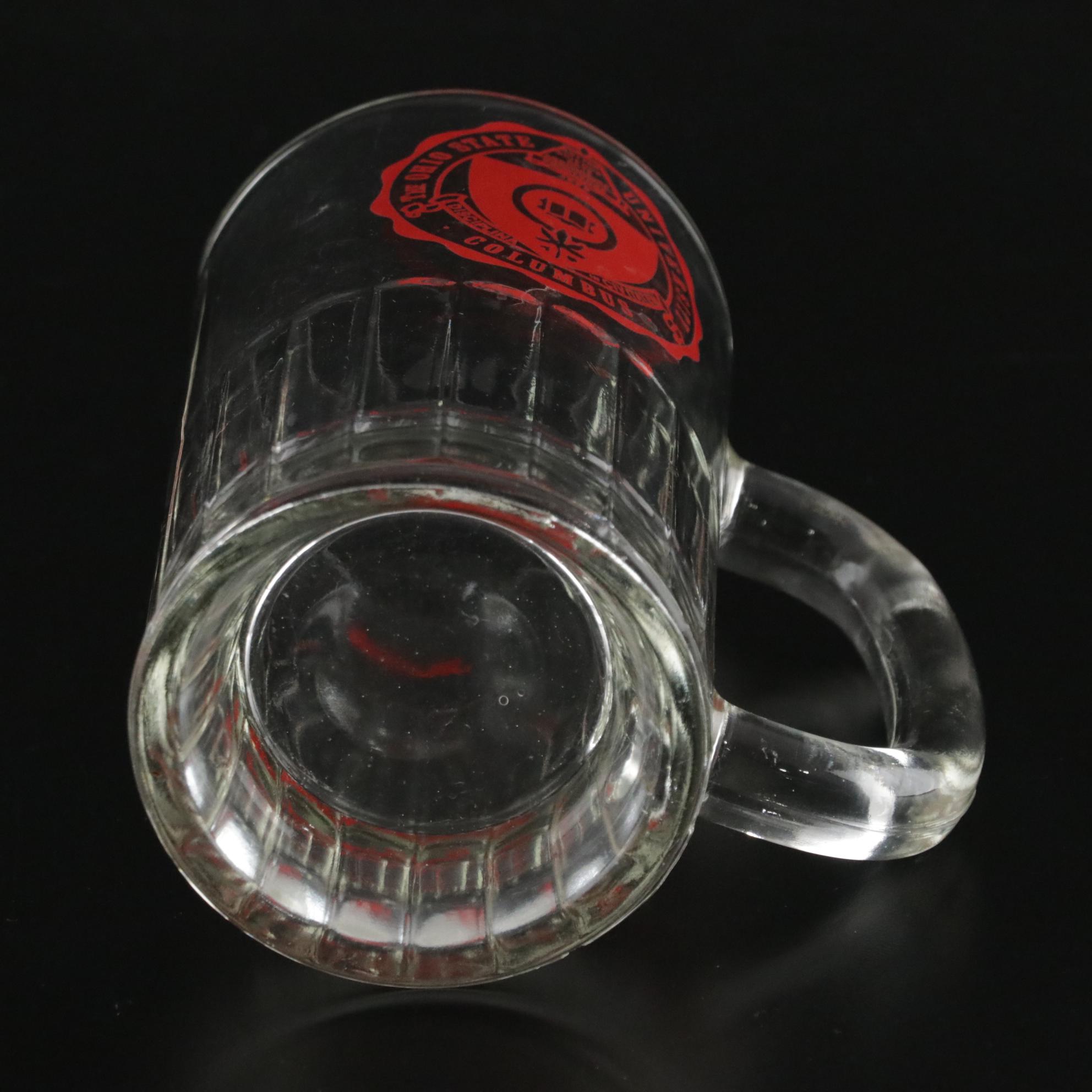 The Ohio State University "Friendly" Restaurant Mugs & Old School Striped Scarf